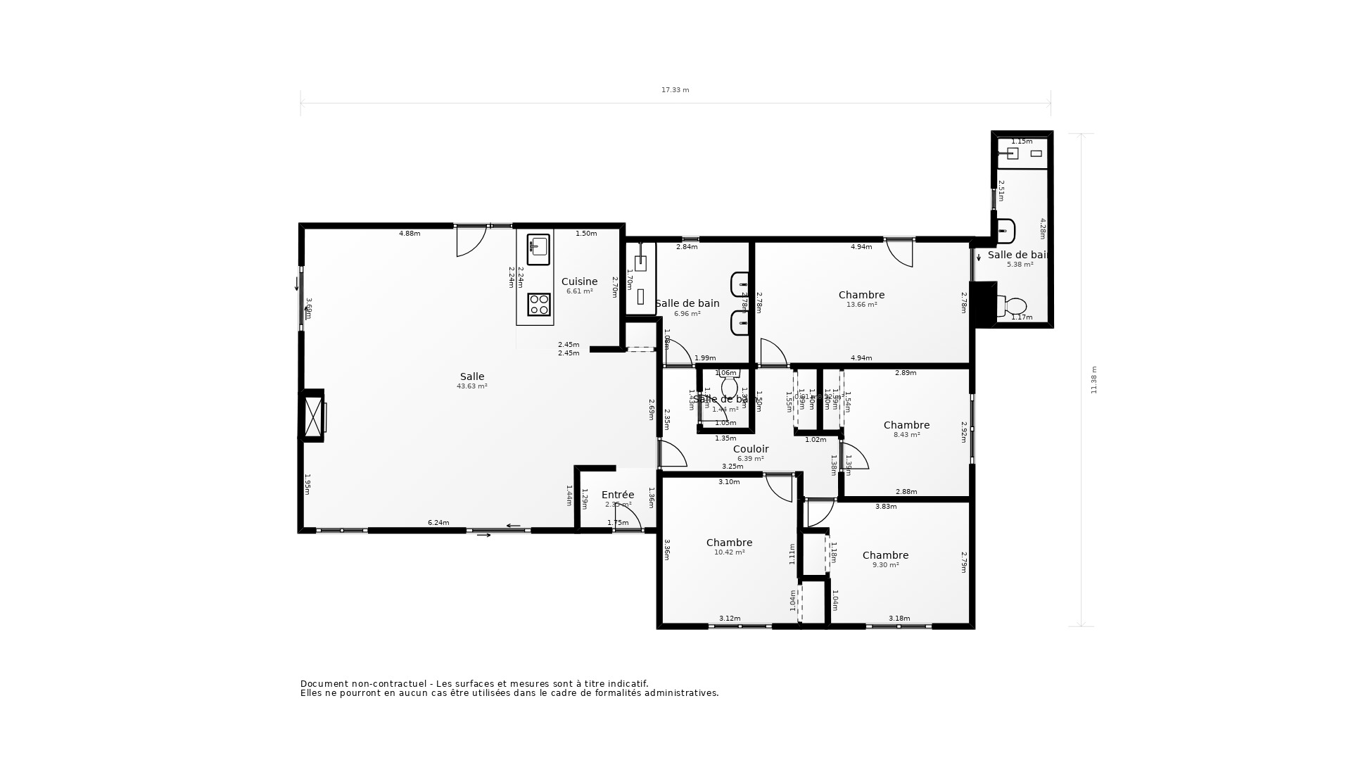 Vente Maison ST CHRISTOPHE - 5 pièces - 128 m² - (17220)