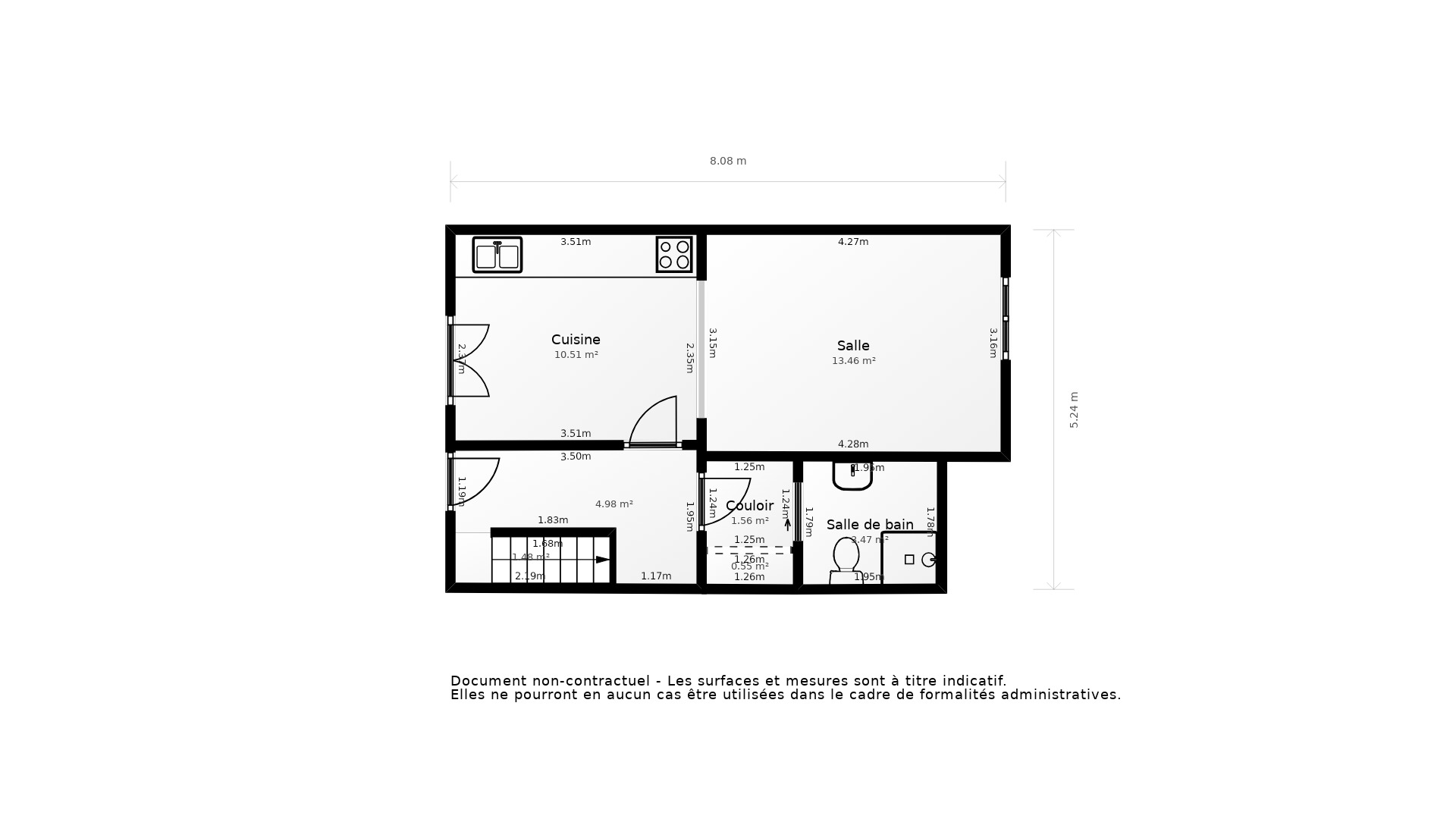 Vente Maison CAPDENAC GARE - 4 pièces - 124 m² - (12700)