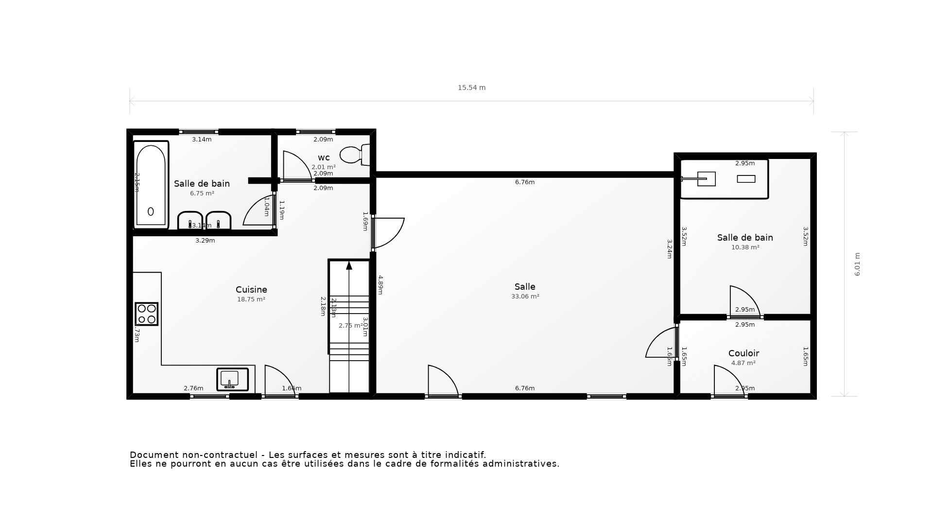 Vente Maison MILIZAC GUIPRONVEL - 4 pièces - 103 m² - (29290)