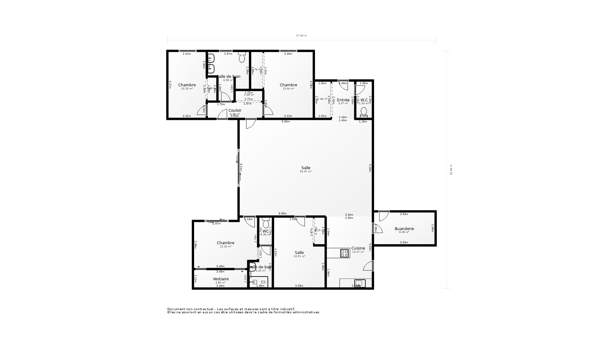 Vente Maison PERIGUEUX - 6 pièces - 158 m² - (24000)