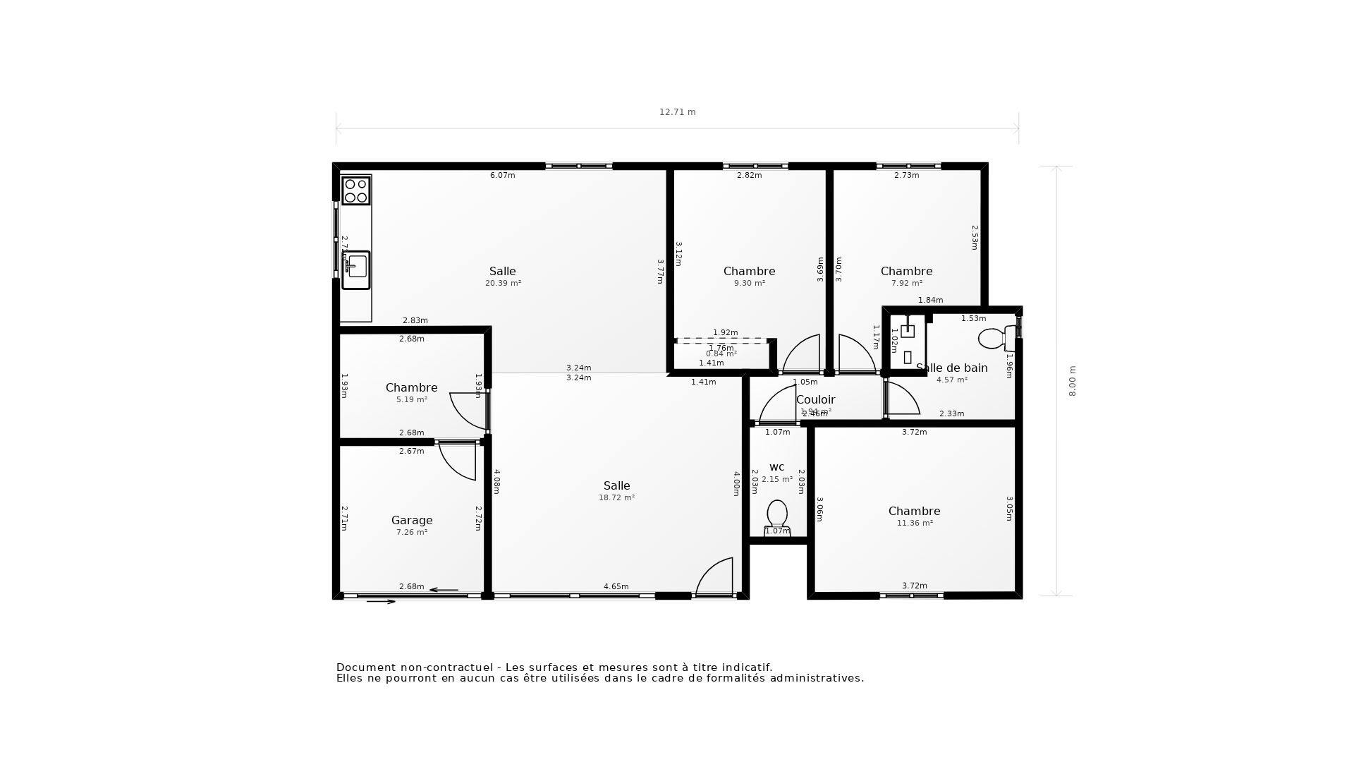 Vente Maison SALLES SUR L HERS - 4 pièces - 84 m² - (11410)