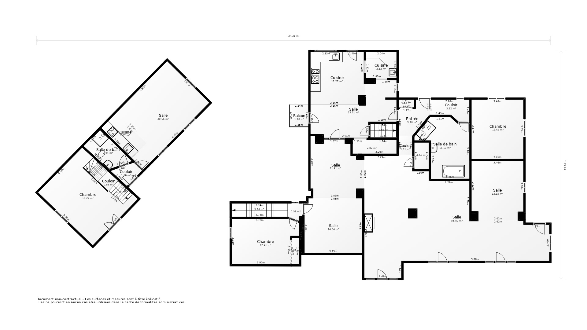 Vente Maison MERCUS GARRABET - 11 pièces - 369 m² - (09400)