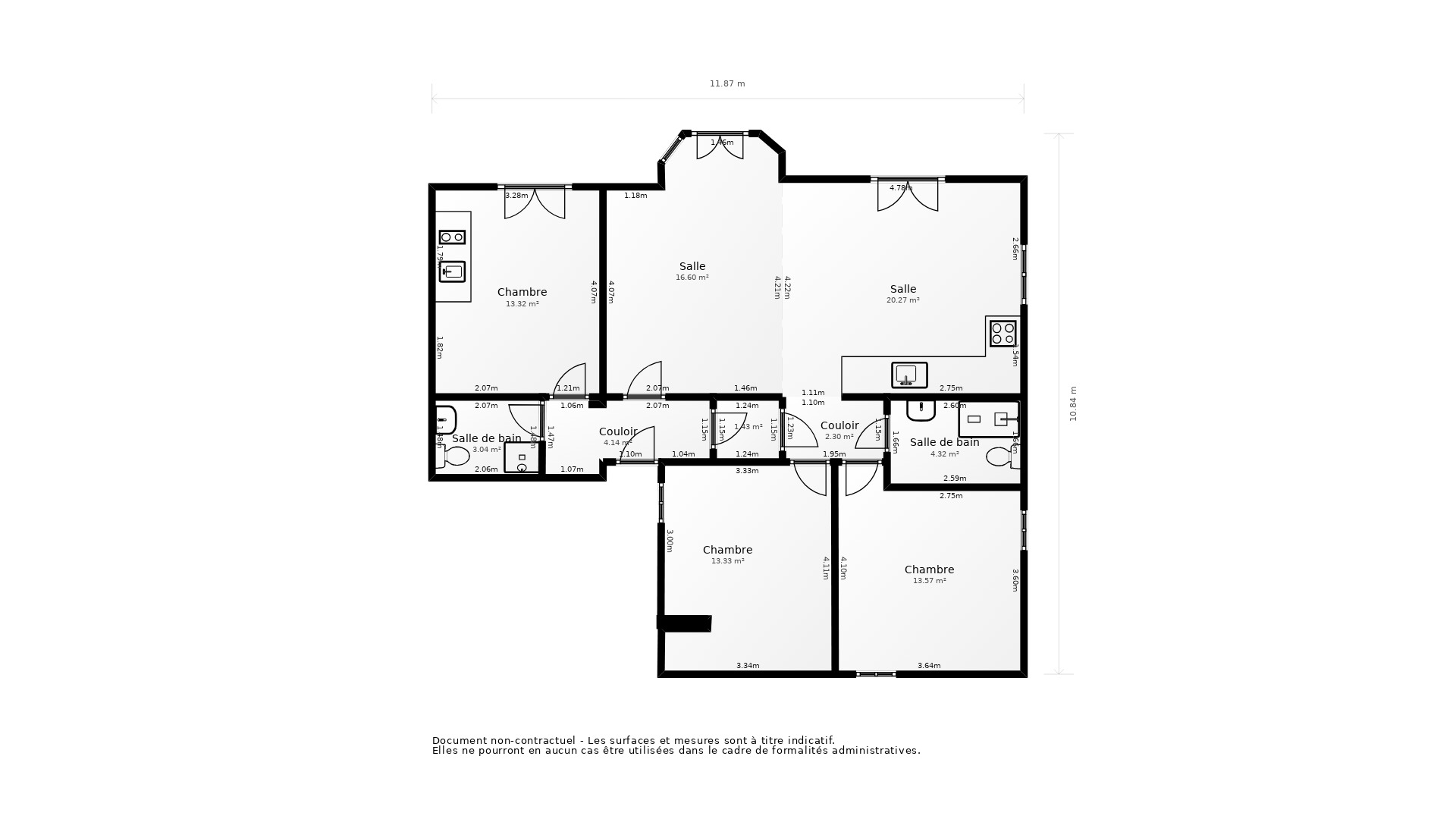 Vente Appartement LOURDES - 4 pièces - 85 m² - (65100)