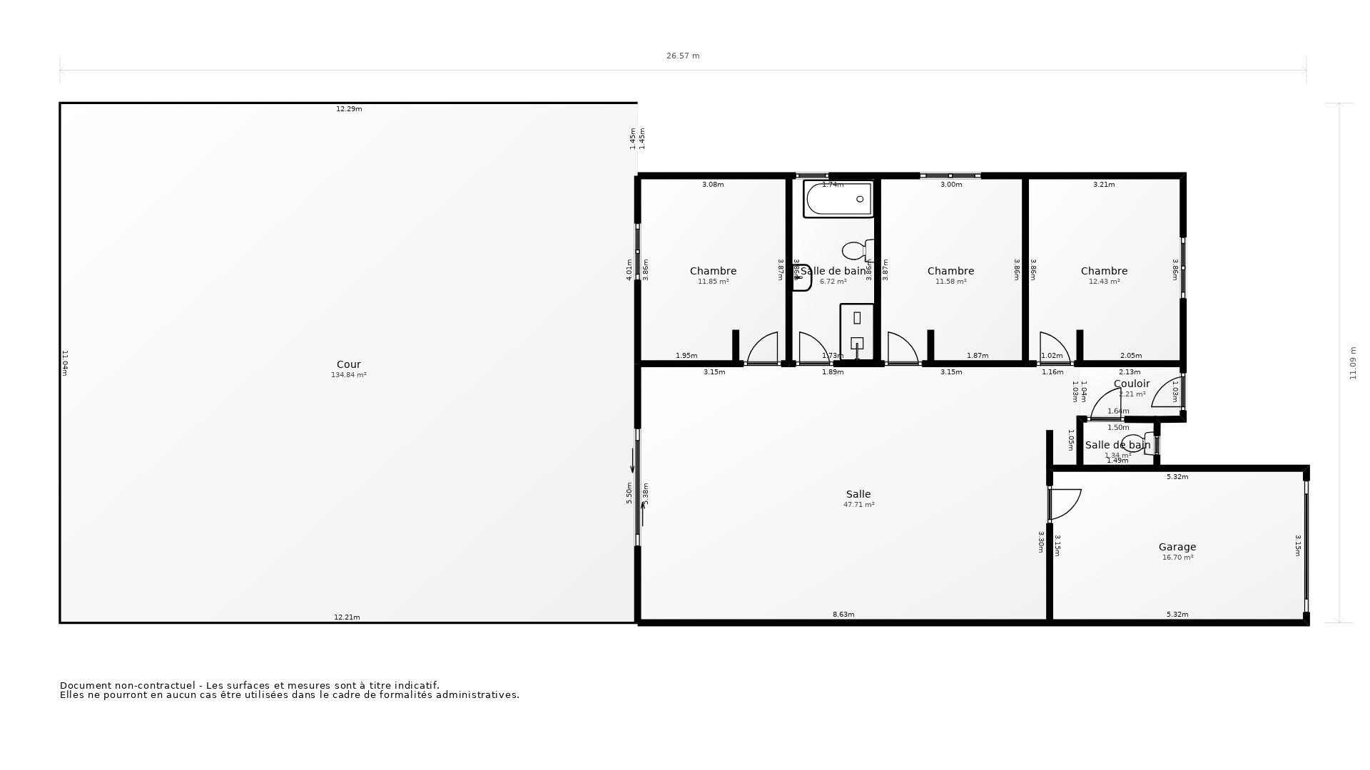 Vente Maison ST MARTIN LACAUSSADE - 4 pièces - 90 m² - (33390)