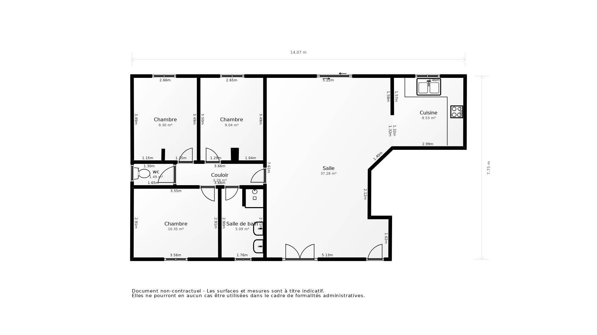Vente Maison ROULLET ST ESTEPHE - 5 pièces - 109 m² - (16440)