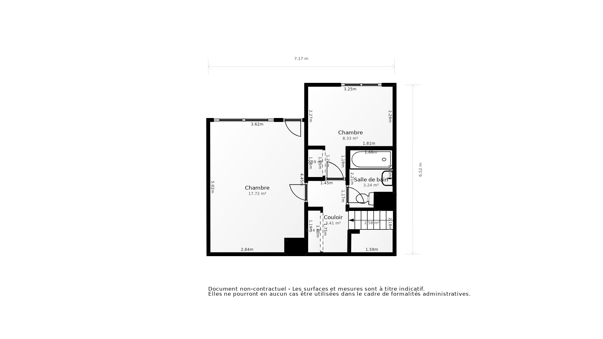Vente Appartement CERGY - 3 pièces - 74,1 m² - (95000)