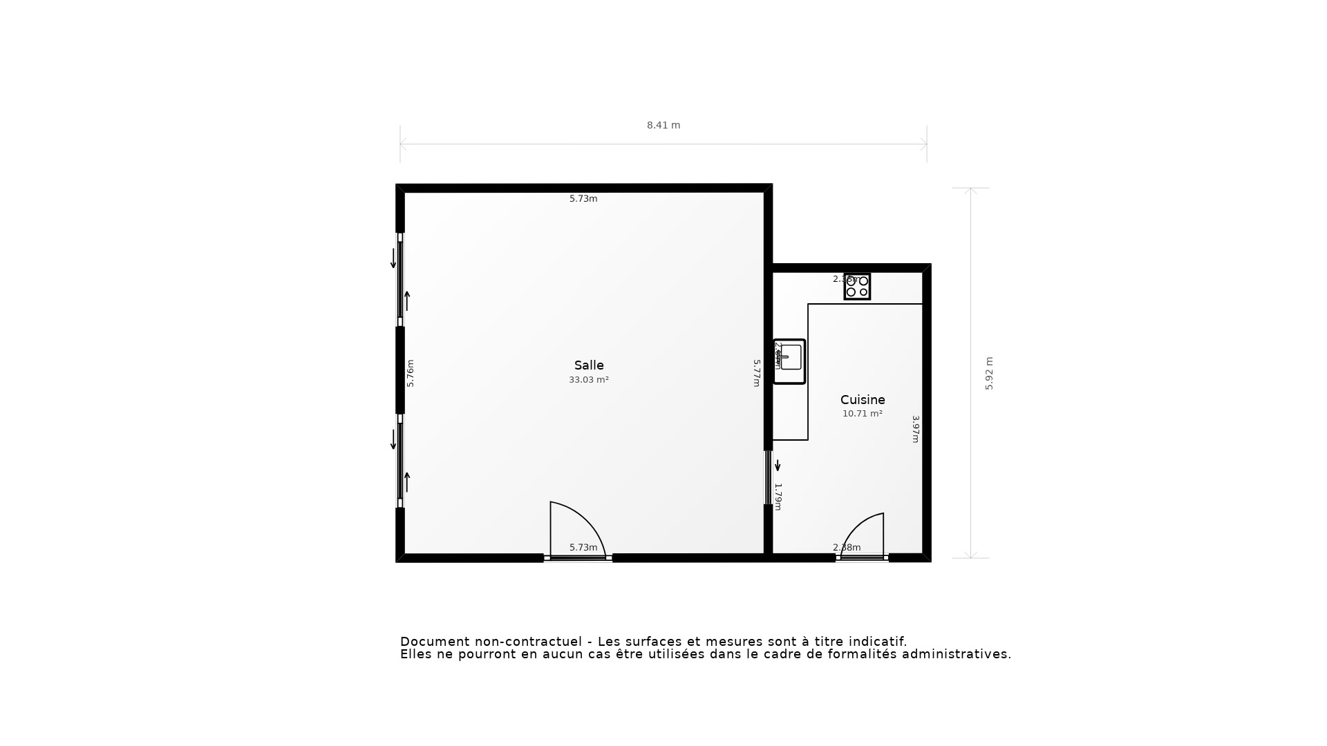 Vente Appartement BORDEAUX - 4 pièces - 118 m² - (33300)
