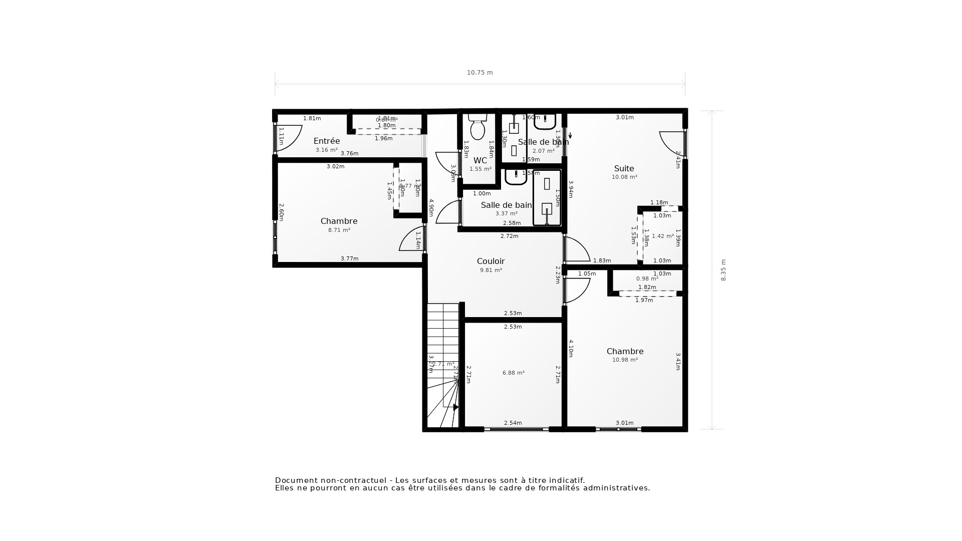 Vente Appartement BORDEAUX - 4 pièces - 118 m² - (33300)