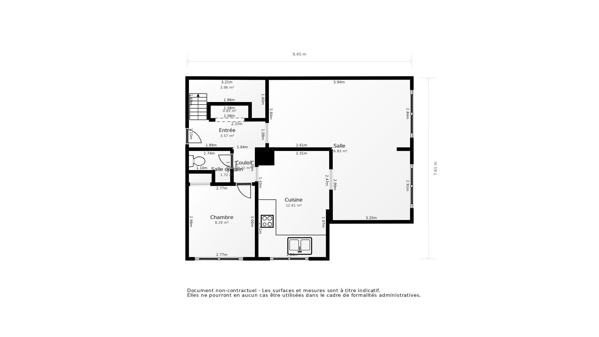 Vente Appartement LORIENT - 6 pièces - 109 m² - (56100)