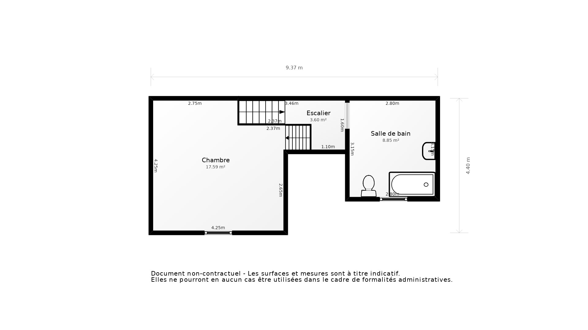 Vente Appartement MONTPELLIER - 3 pièces - 82 m² - (34000)