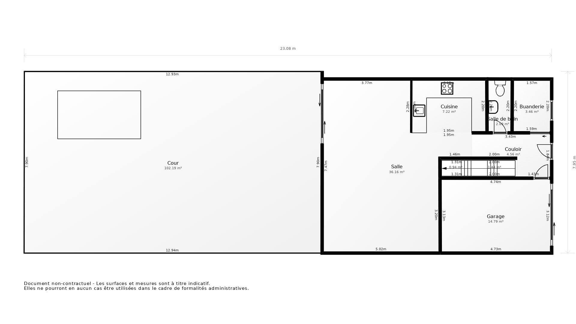 Vente Maison LE BOUSCAT - 6 pièces - 130 m² - (33110)