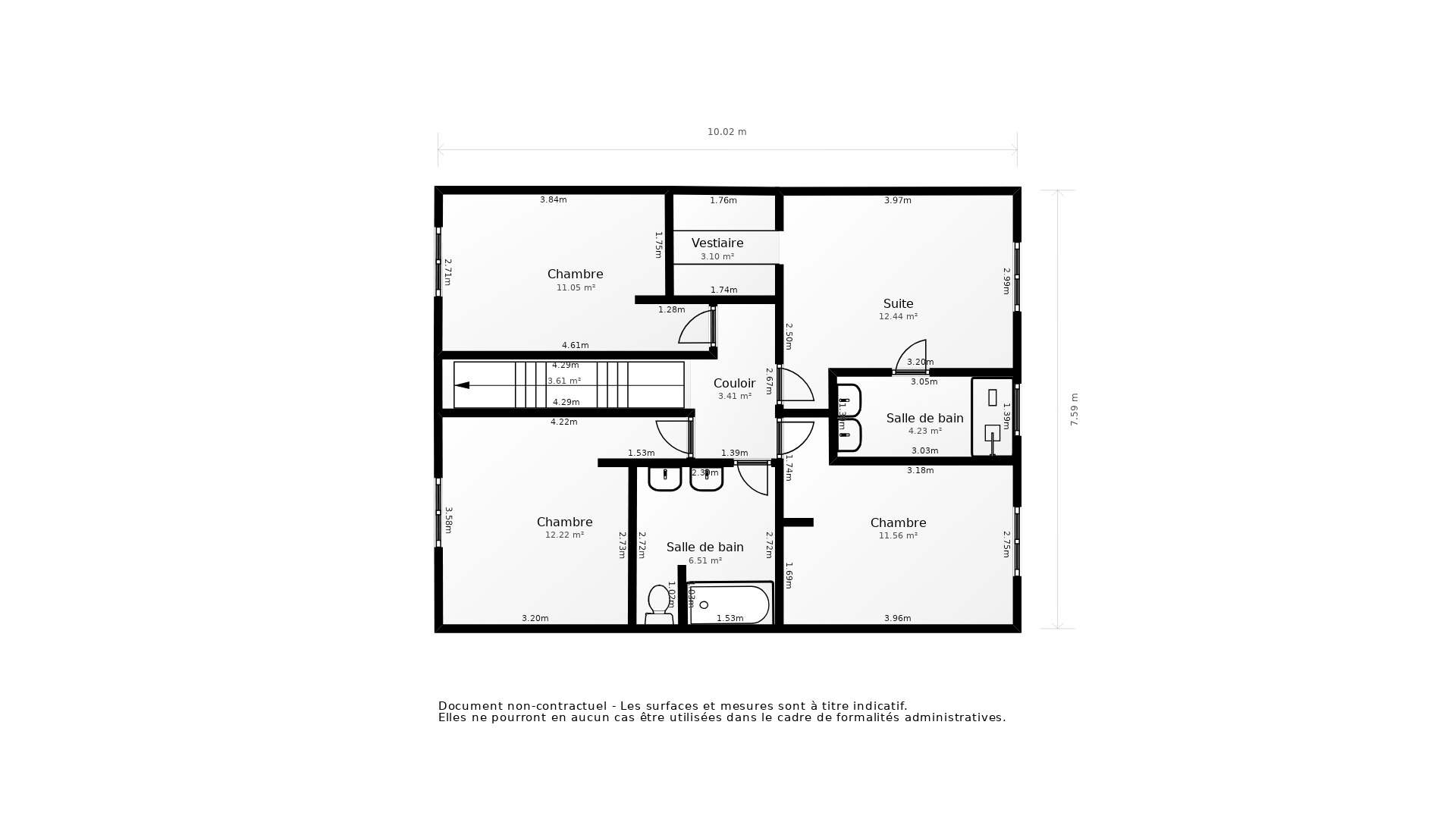 Vente Maison LE BOUSCAT - 6 pièces - 130 m² - (33110)