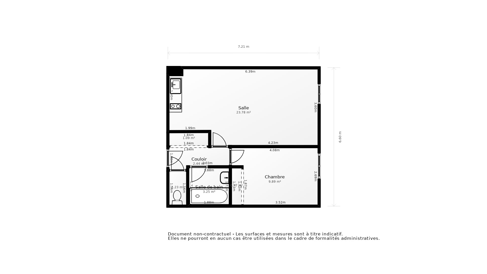 Vente Appartement TALENCE - 2 pièces - 41 m² - (33400)