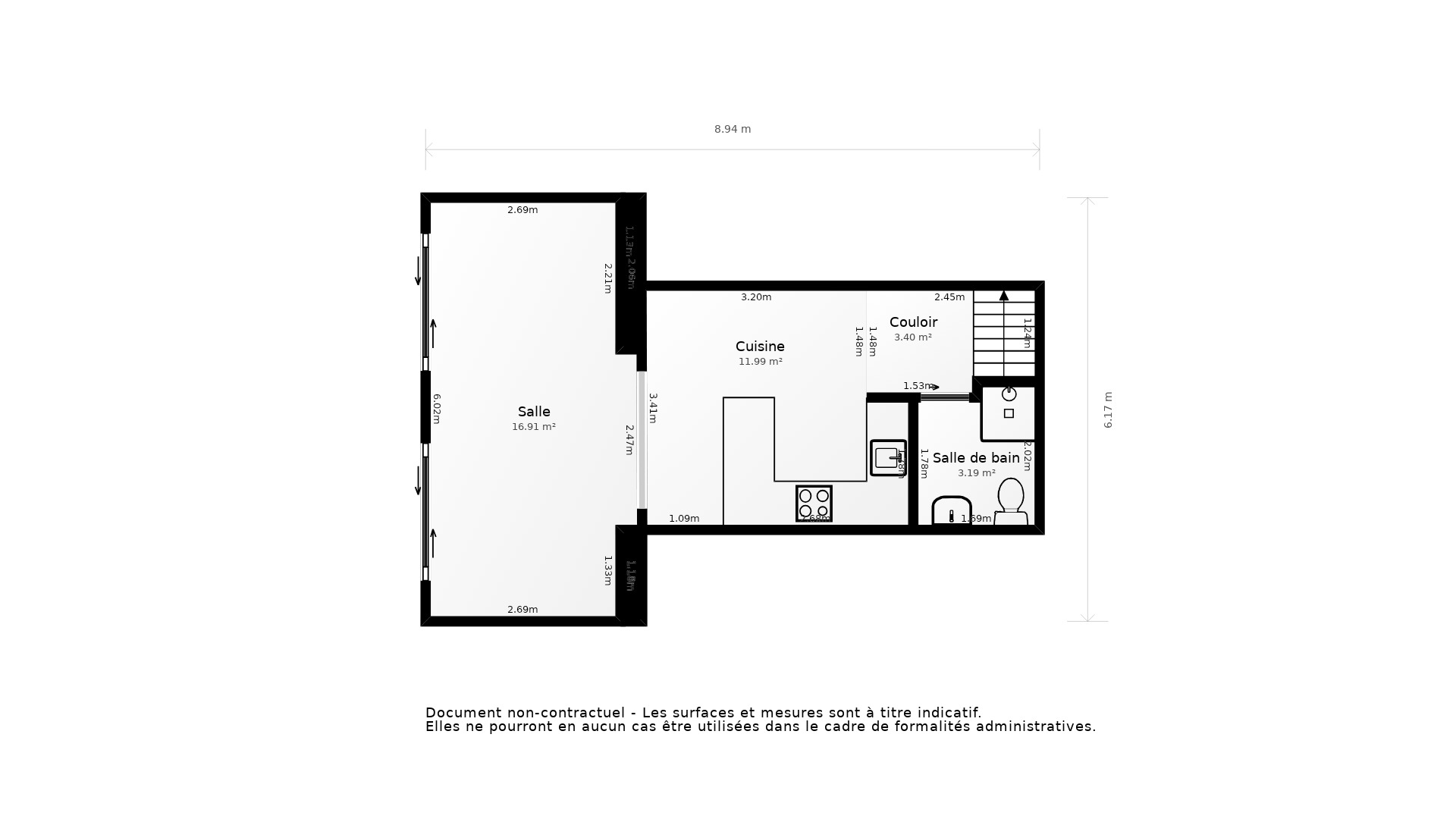 Vente Appartement LACANAU - 3 pièces - 45 m² - (33680)
