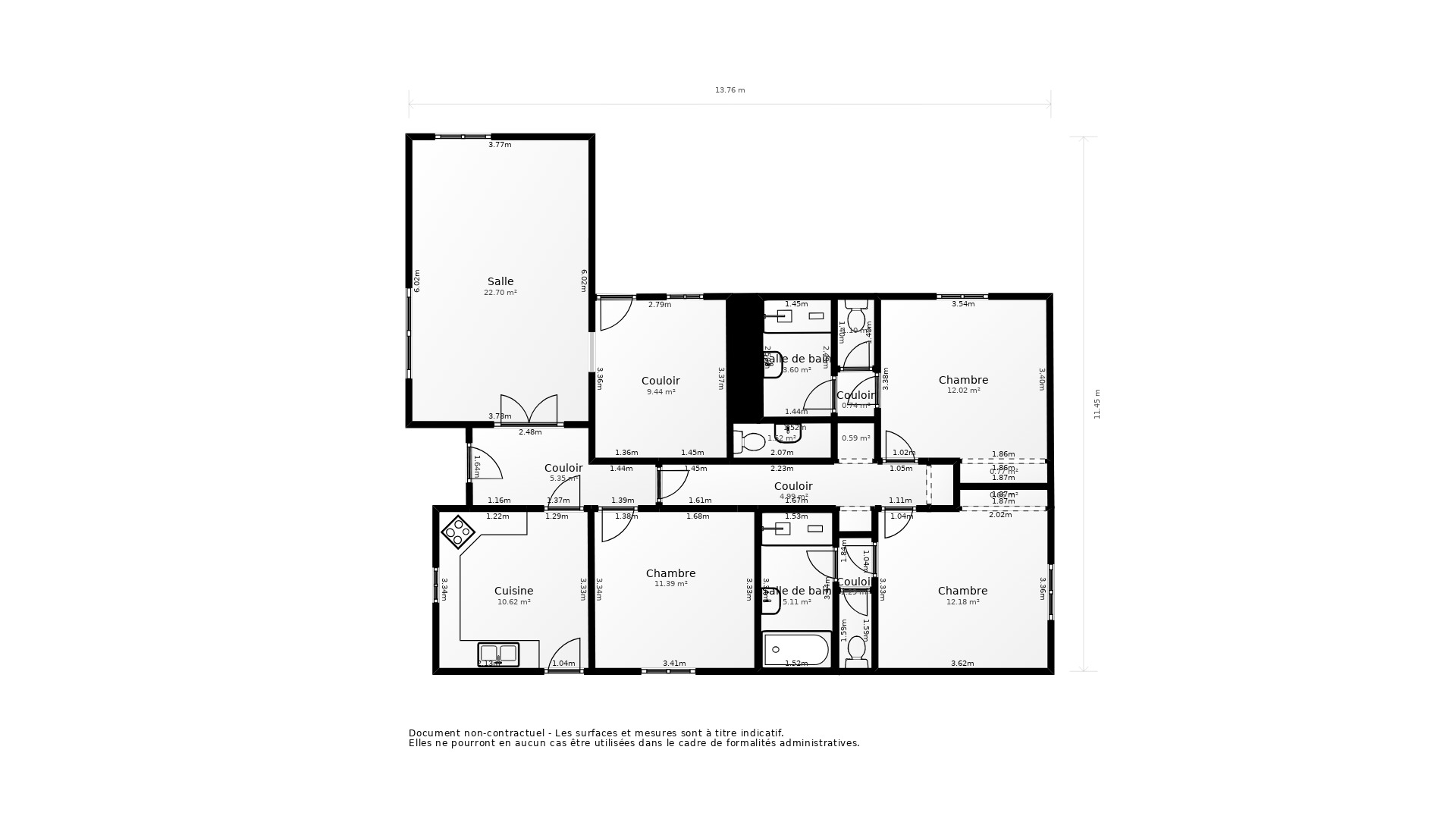 Vente Maison ST AVIT DE VIALARD - 5 pièces - 111 m² - (24260)