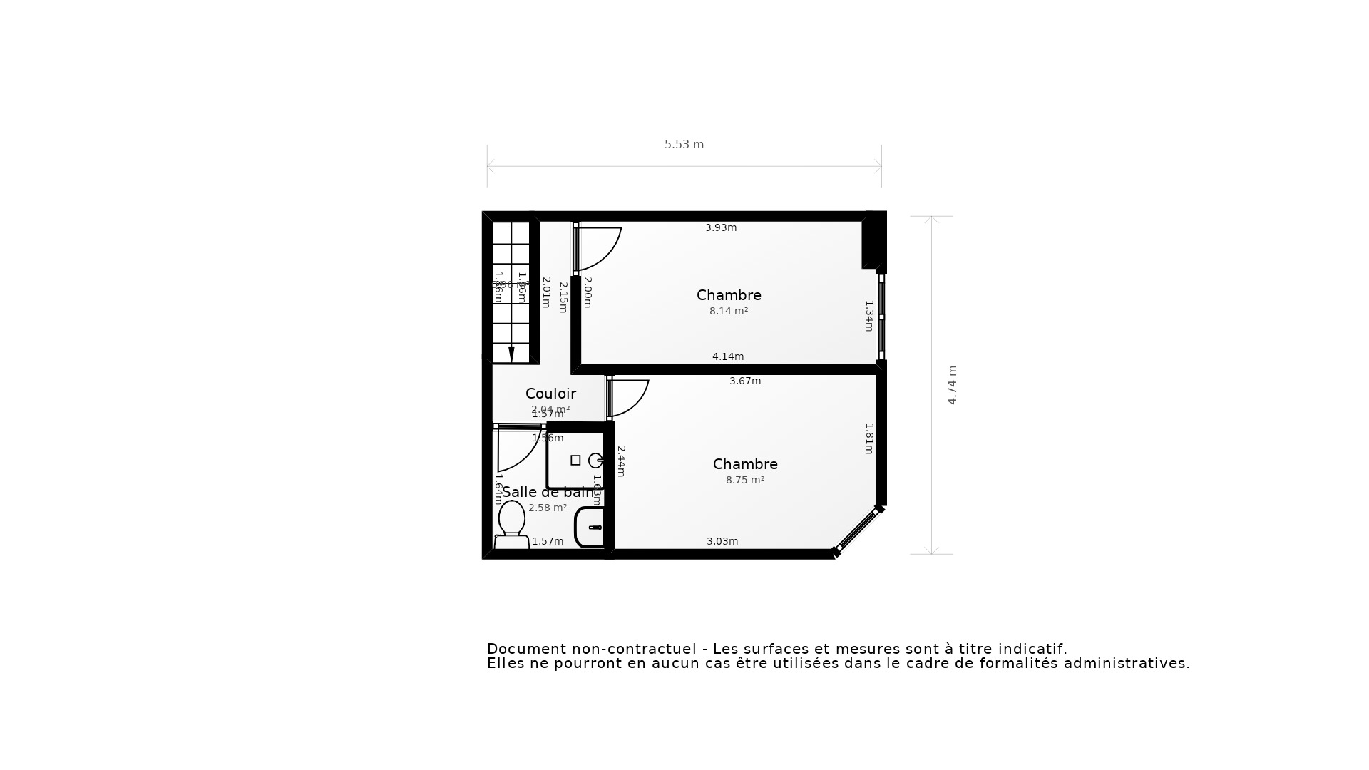 Vente Maison CREON - 3 pièces - 53 m² - (33670)