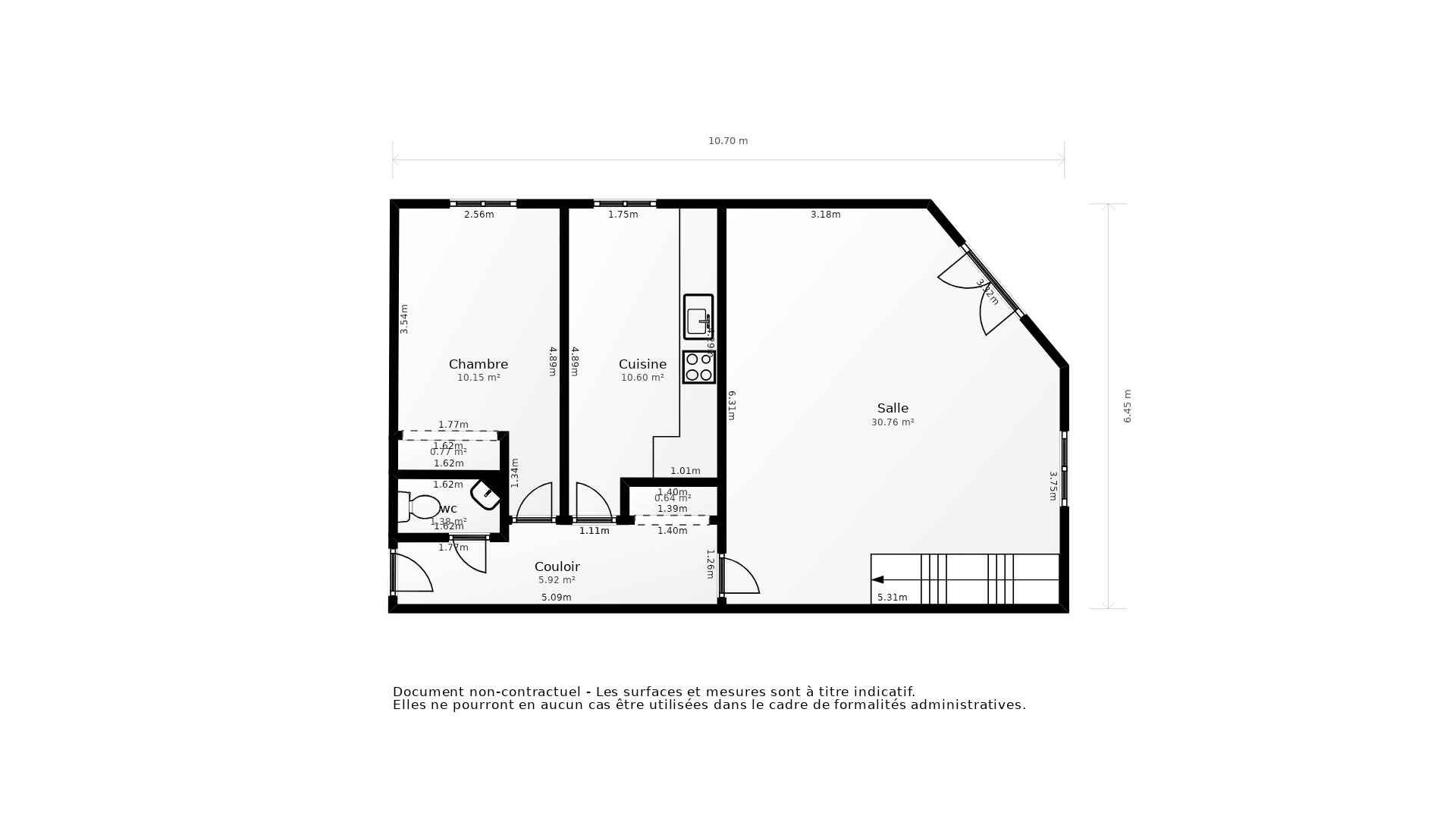 Vente Appartement ST LEU LA FORET - 6 pièces - 90 m² - (95320)