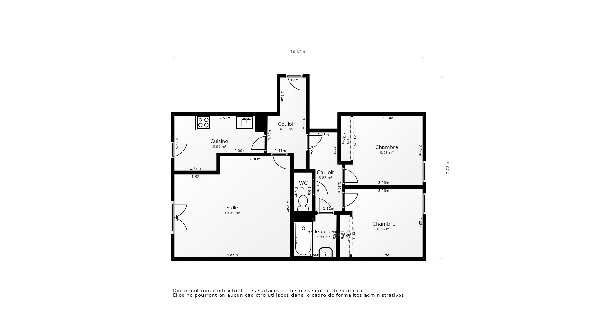 Vente Appartement ST PAUL LES DAX - 3 pièces - 62 m² - (40990)