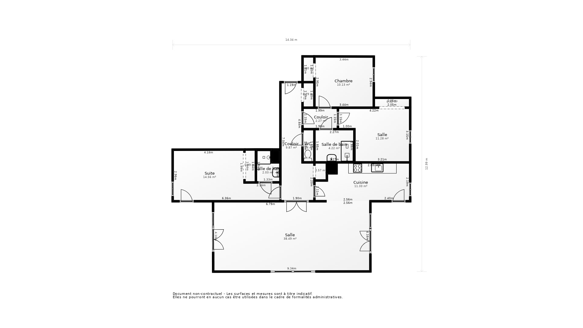 Vente Appartement BALMA - 4 pièces - 98 m² - (31130)