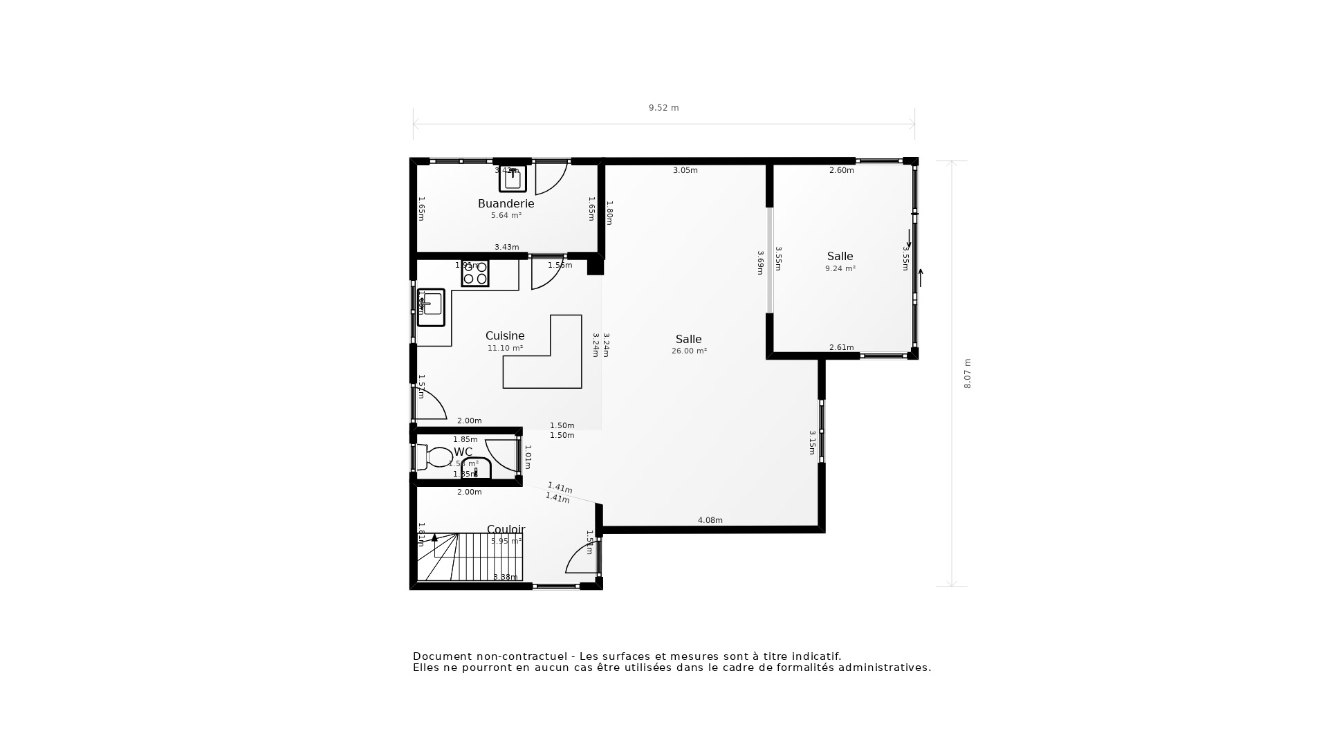 Vente Maison VILLENAVE D ORNON - 4 pièces - 115 m² - (33140)