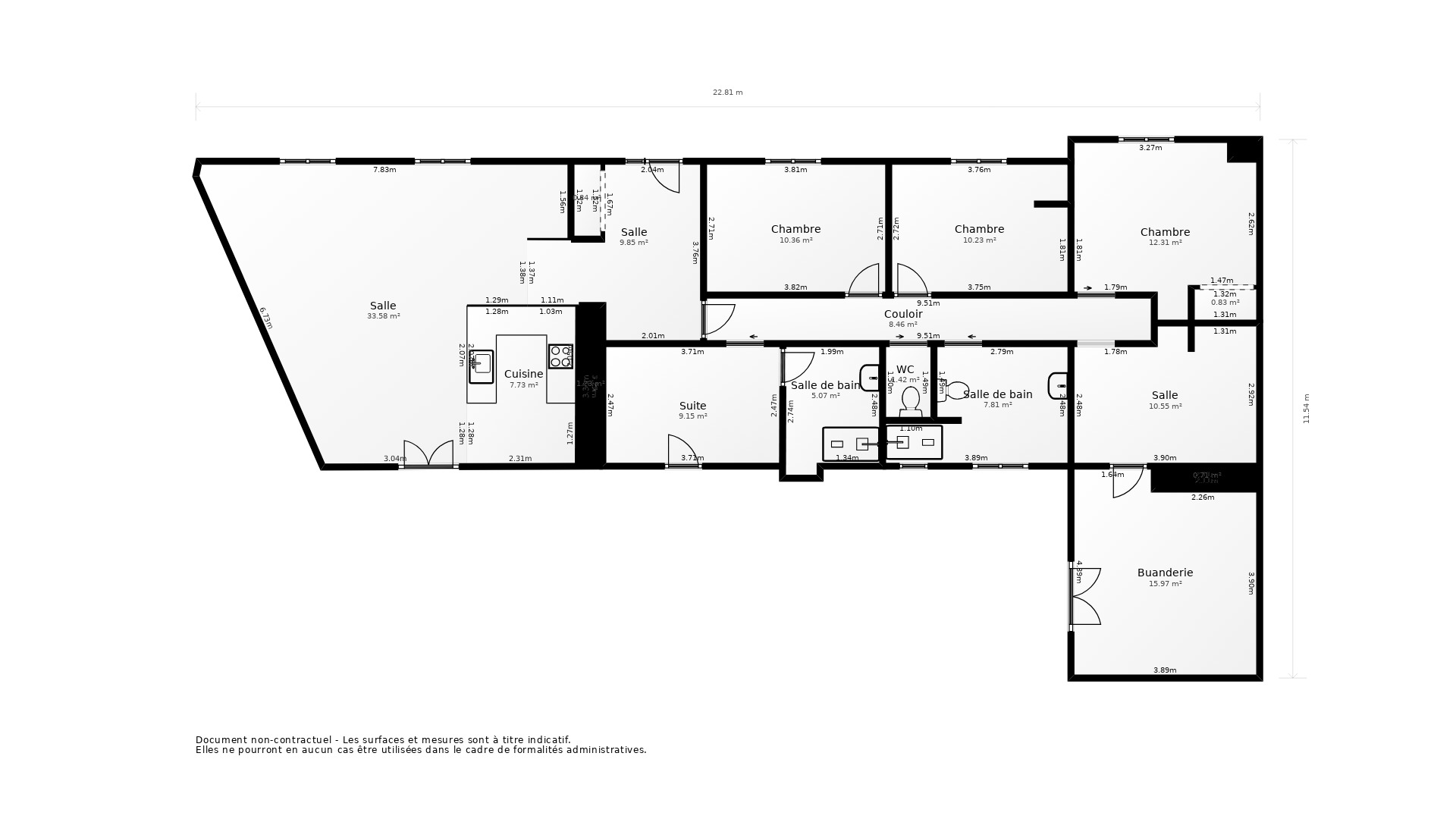 Vente Maison LA BREDE - 7 pièces - 145 m² - (33650)