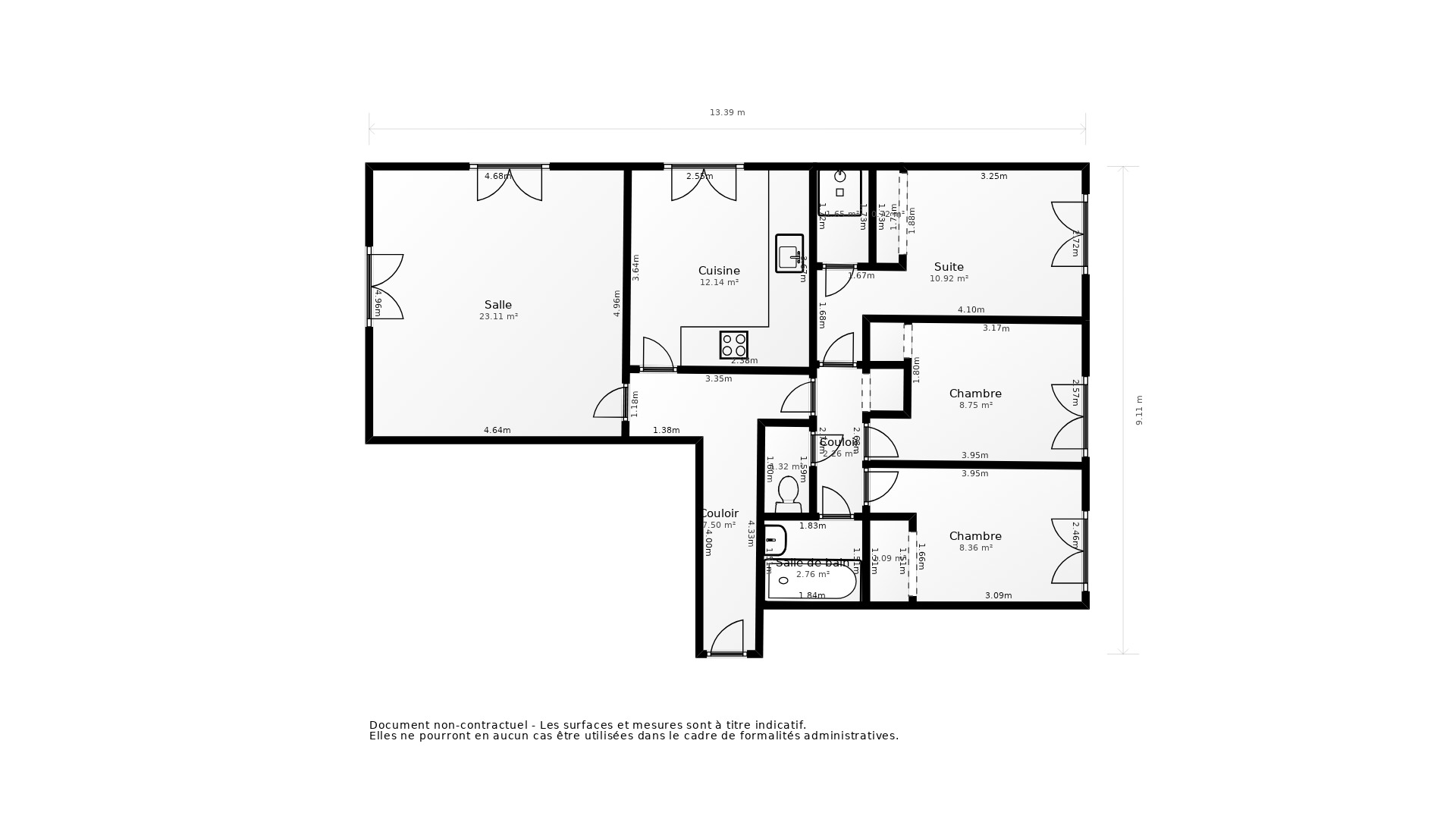 Vente Appartement VILLEURBANNE - 4 pièces - 90 m² - (69100)