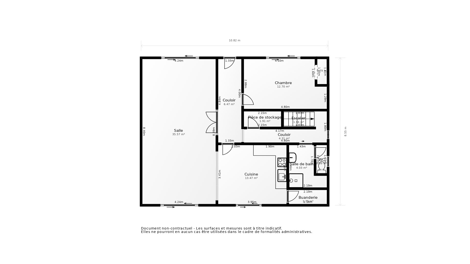 Vente Maison EYRANS - 7 pièces - 190 m² - (33390)
