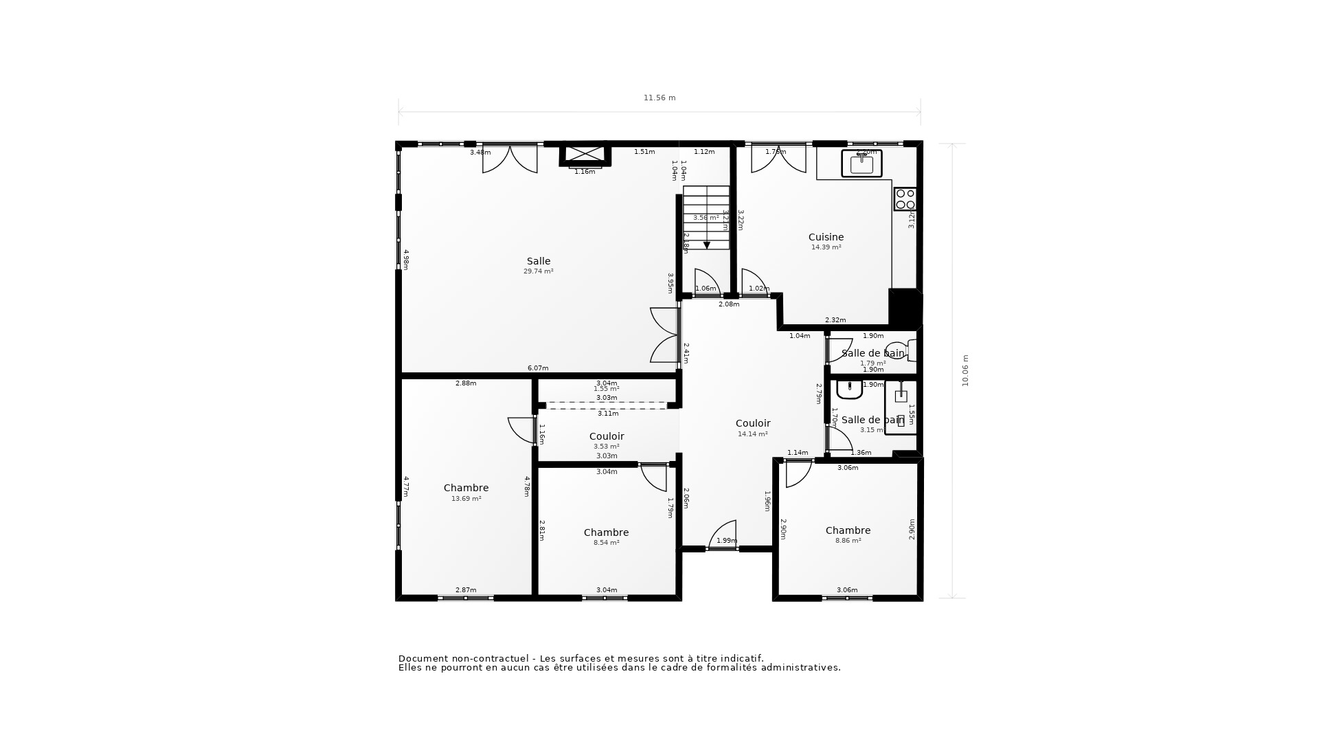 Vente Maison BEAULIEU LES LOCHES - 4 pièces - 106 m² - (37600)