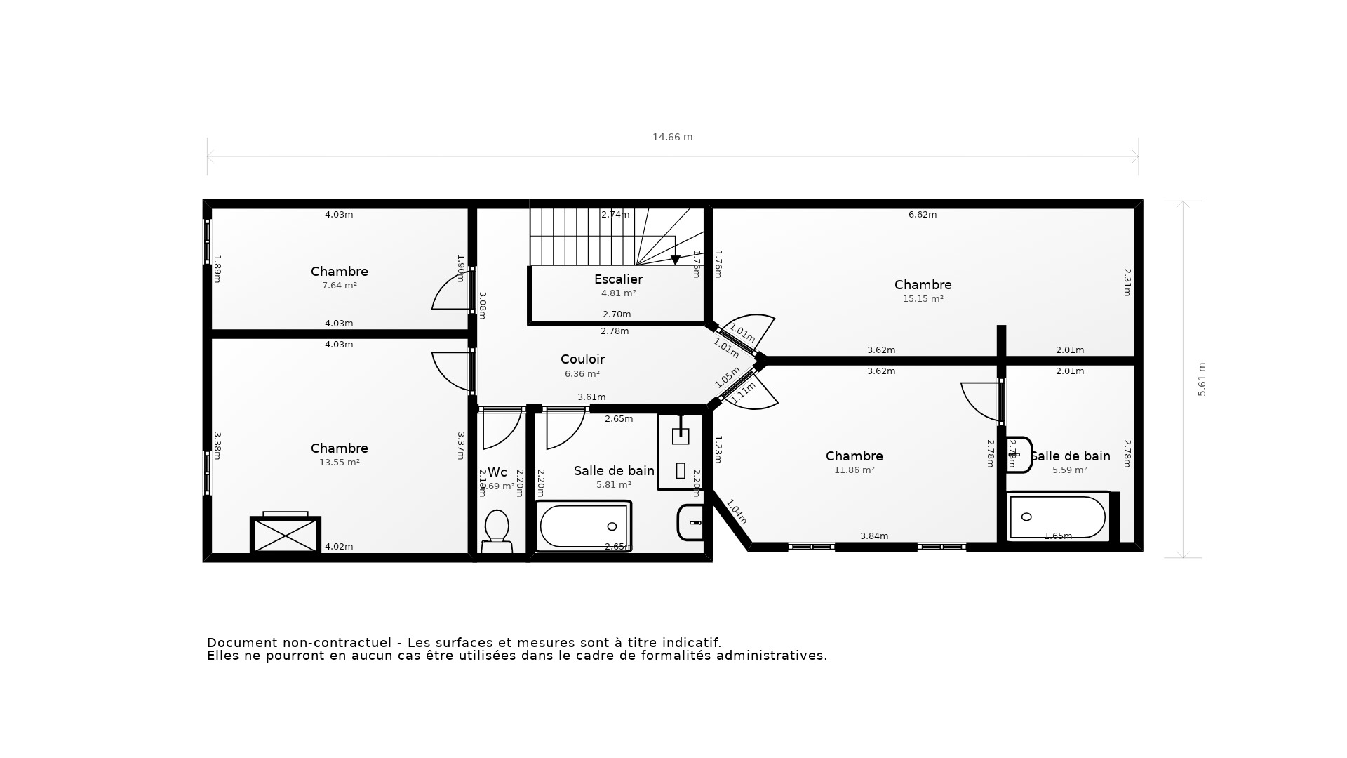 Vente Maison BORDEAUX - 5 pièces - 162 m² - (33800)