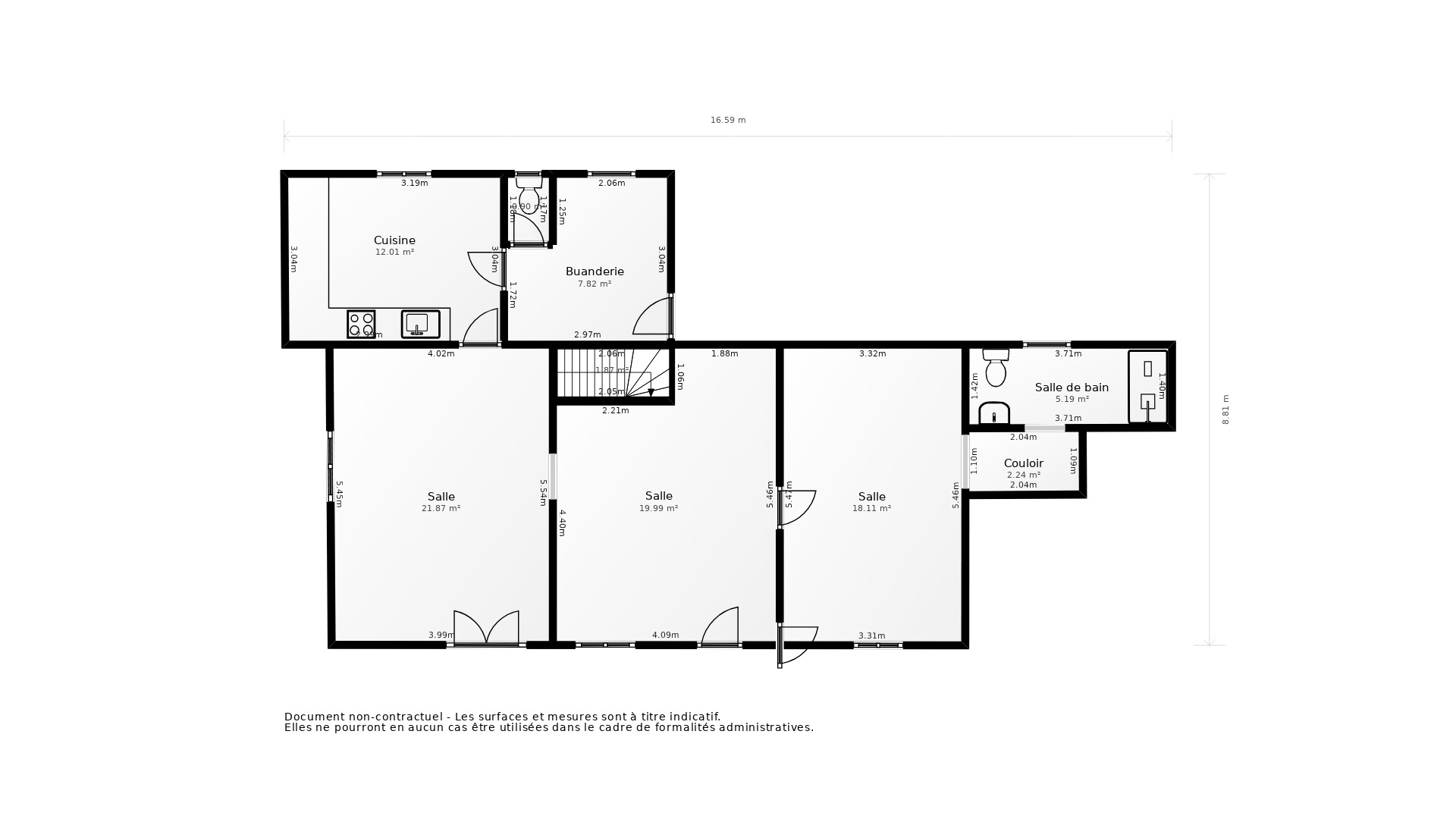Vente Maison MONTRICHARD VAL DE CHER - 7 pièces - 148 m² - (41400)