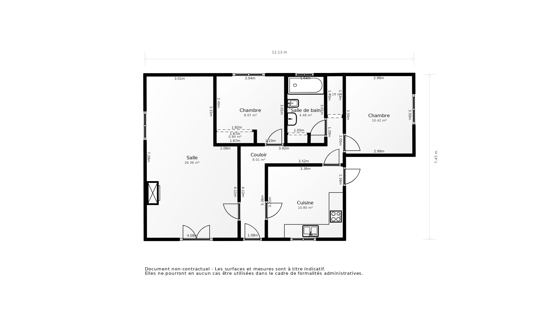 Vente Maison BRETIGNOLLES SUR MER - 3 pièces - 72 m² - (85470)