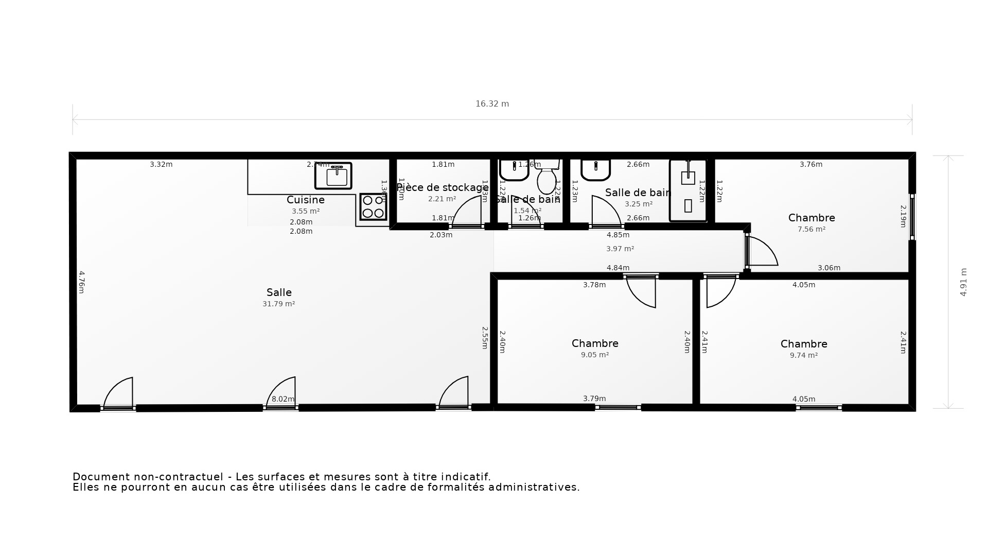 Vente Maison CADAUJAC - 4 pièces - 90 m² - (33140)