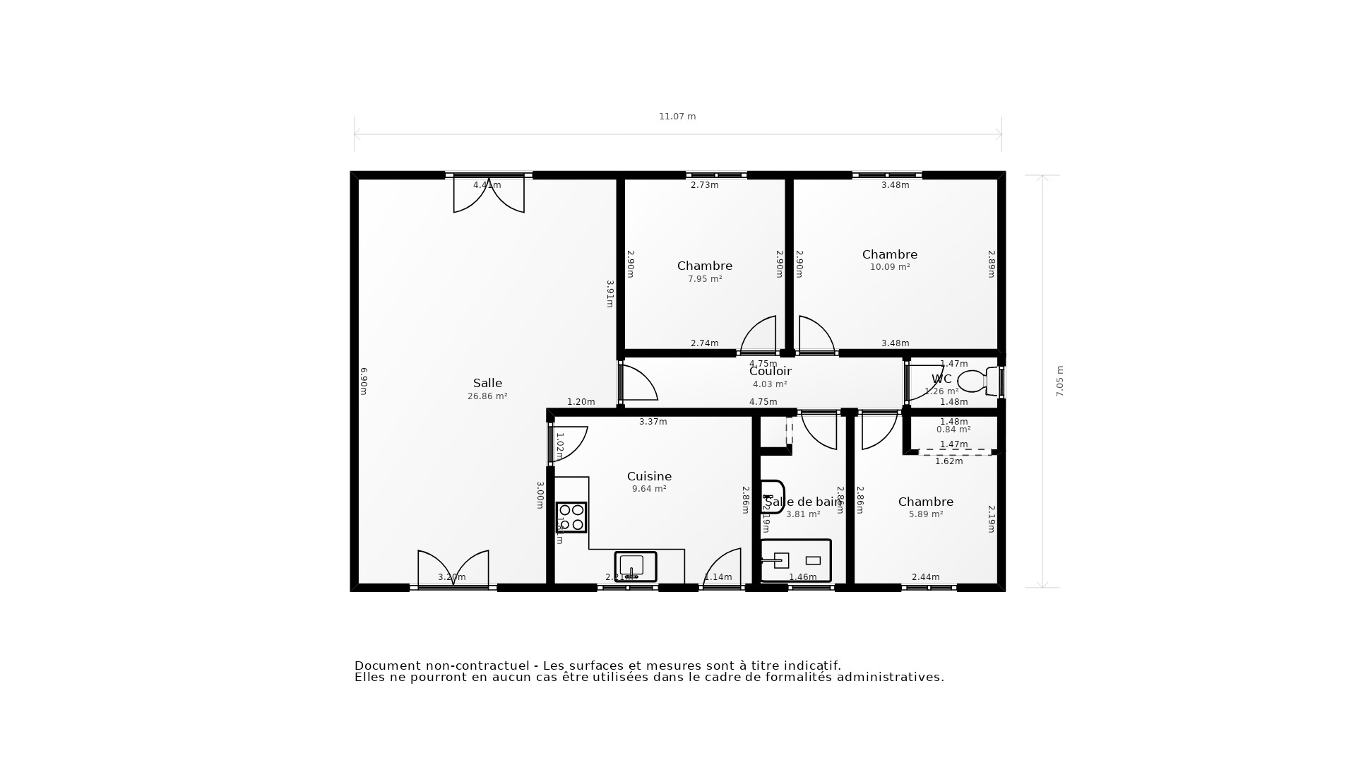 Vente Maison VILLENAVE D ORNON - 2 pièces - 70 m² - (33140)