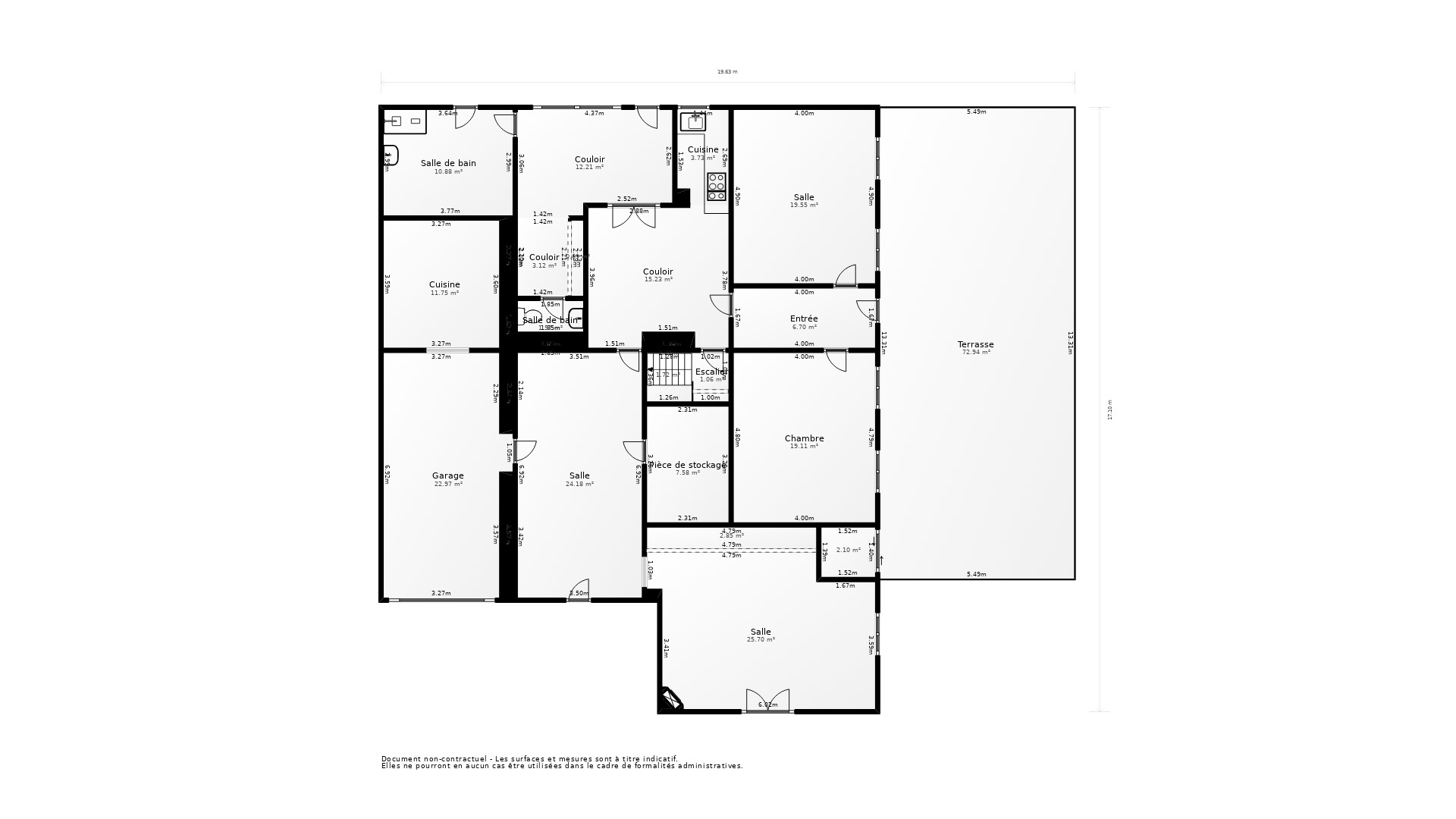 Vente Maison NERIGEAN - 8 pièces - 225 m² - (33750)