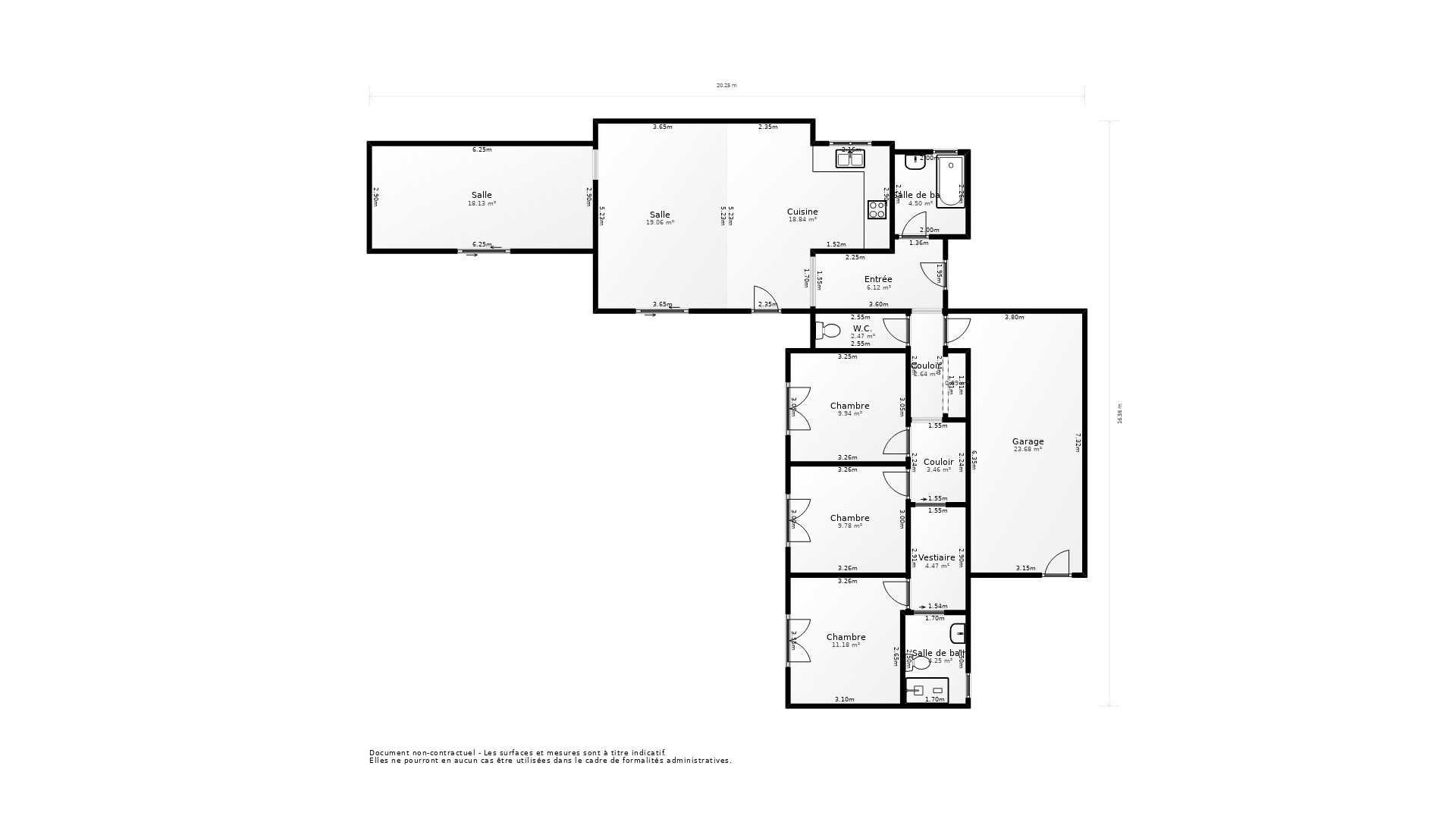 Vente Maison LE HAILLAN - 5 pièces - 115 m² - (33185)