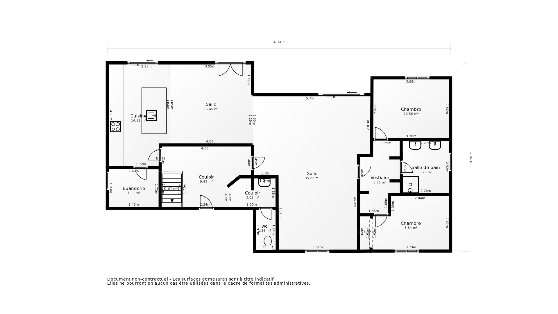 Vente Maison ST CLAR DE RIVIERE - 6 pièces - 165 m² - (31600)