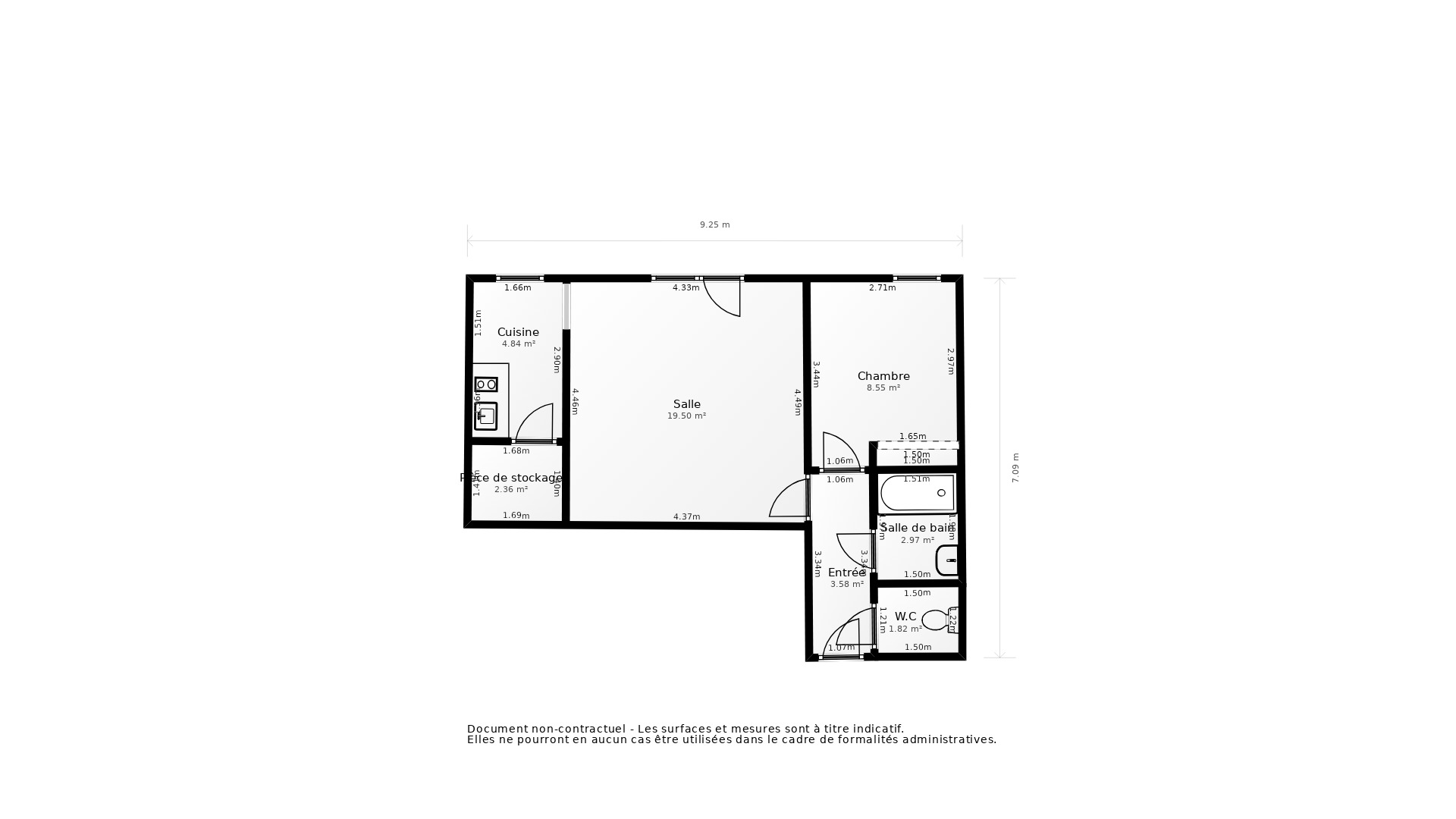 Vente Appartement MARTIGNAS SUR JALLE - 2 pièces - 48 m² - (33127)