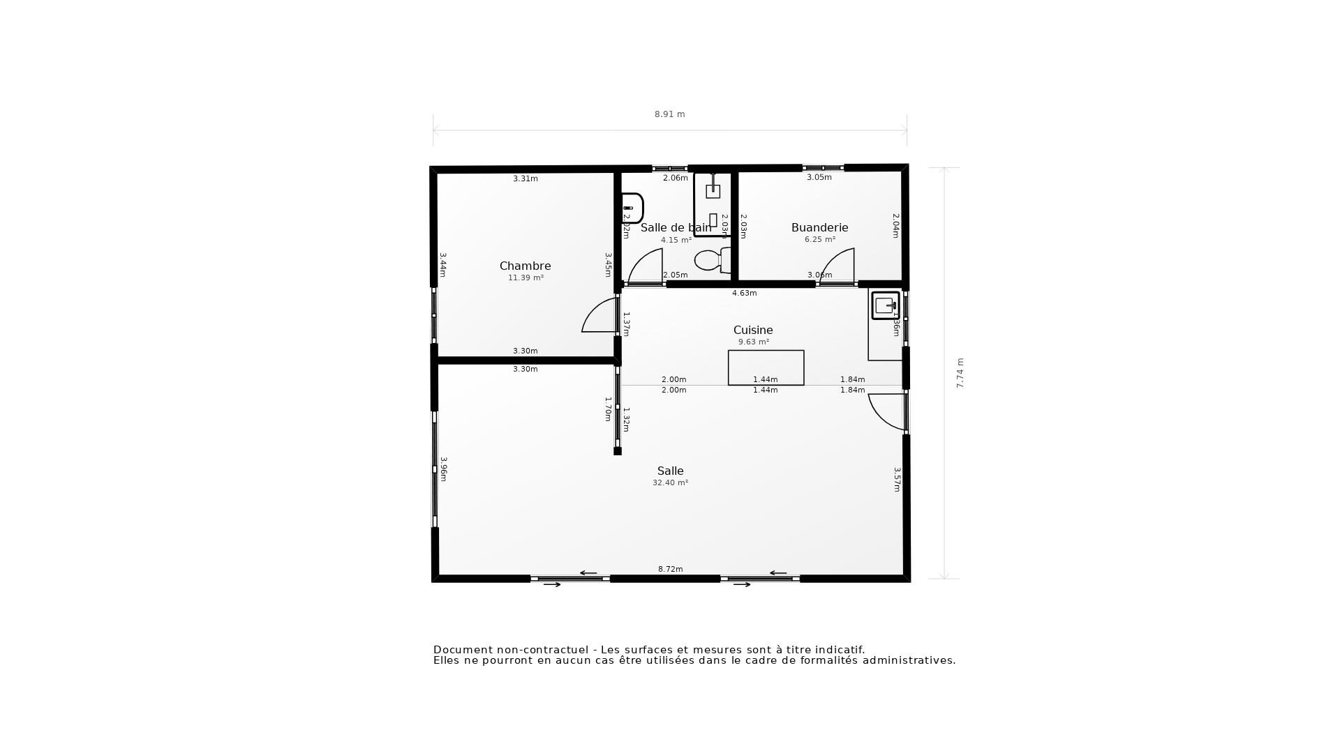 Vente Maison POUY LOUBRIN - 2 pièces - 67 m² - (32260)
