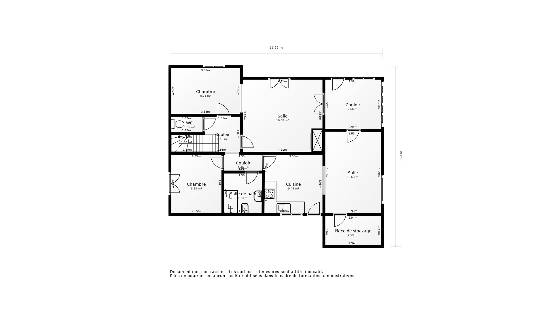 Vente Maison ST PIERRE DU MONT - 6 pièces - 140 m² - (40280)