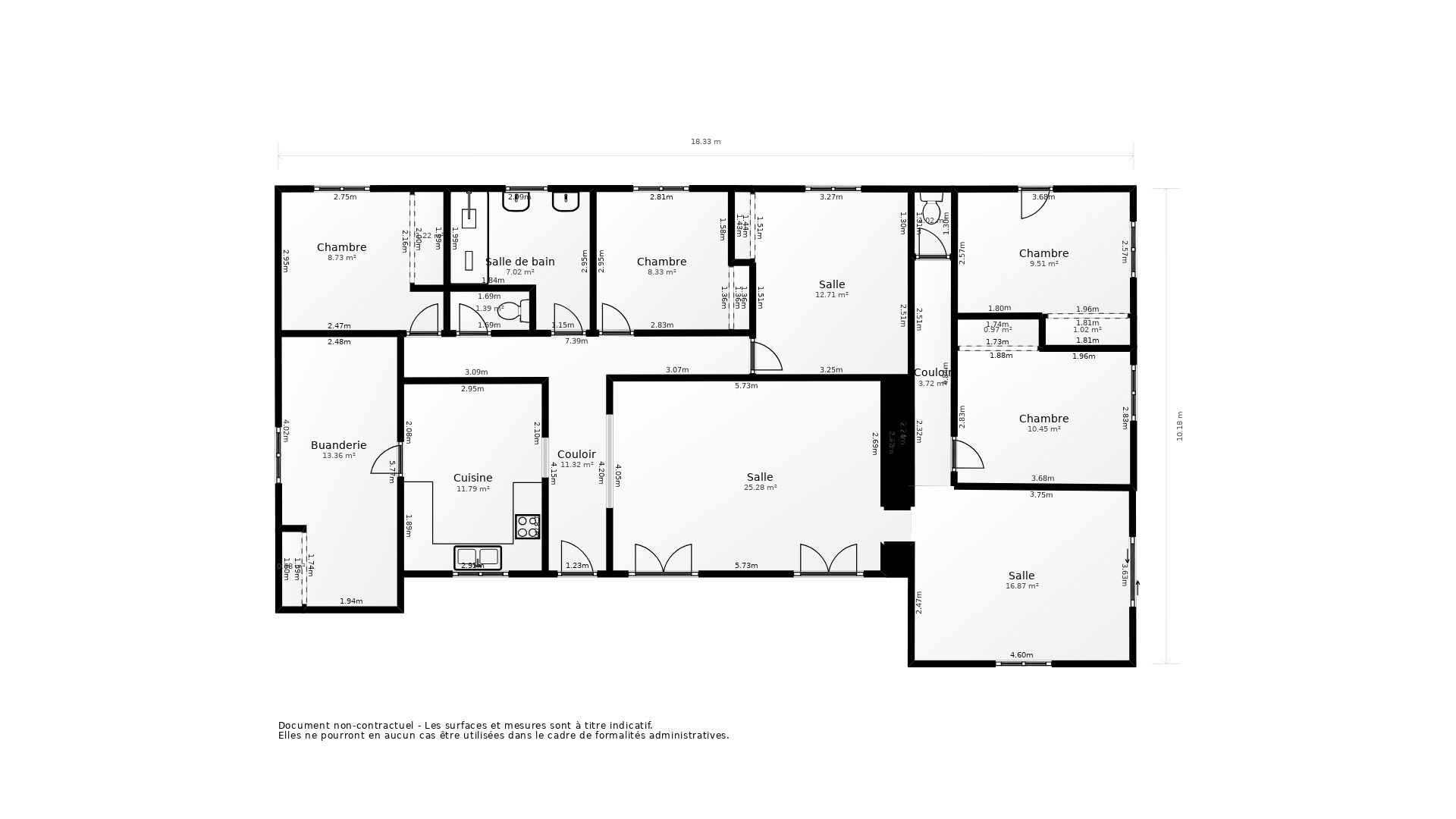 Vente Maison MUSSIDAN - 7 pièces - 138 m² - (24400)