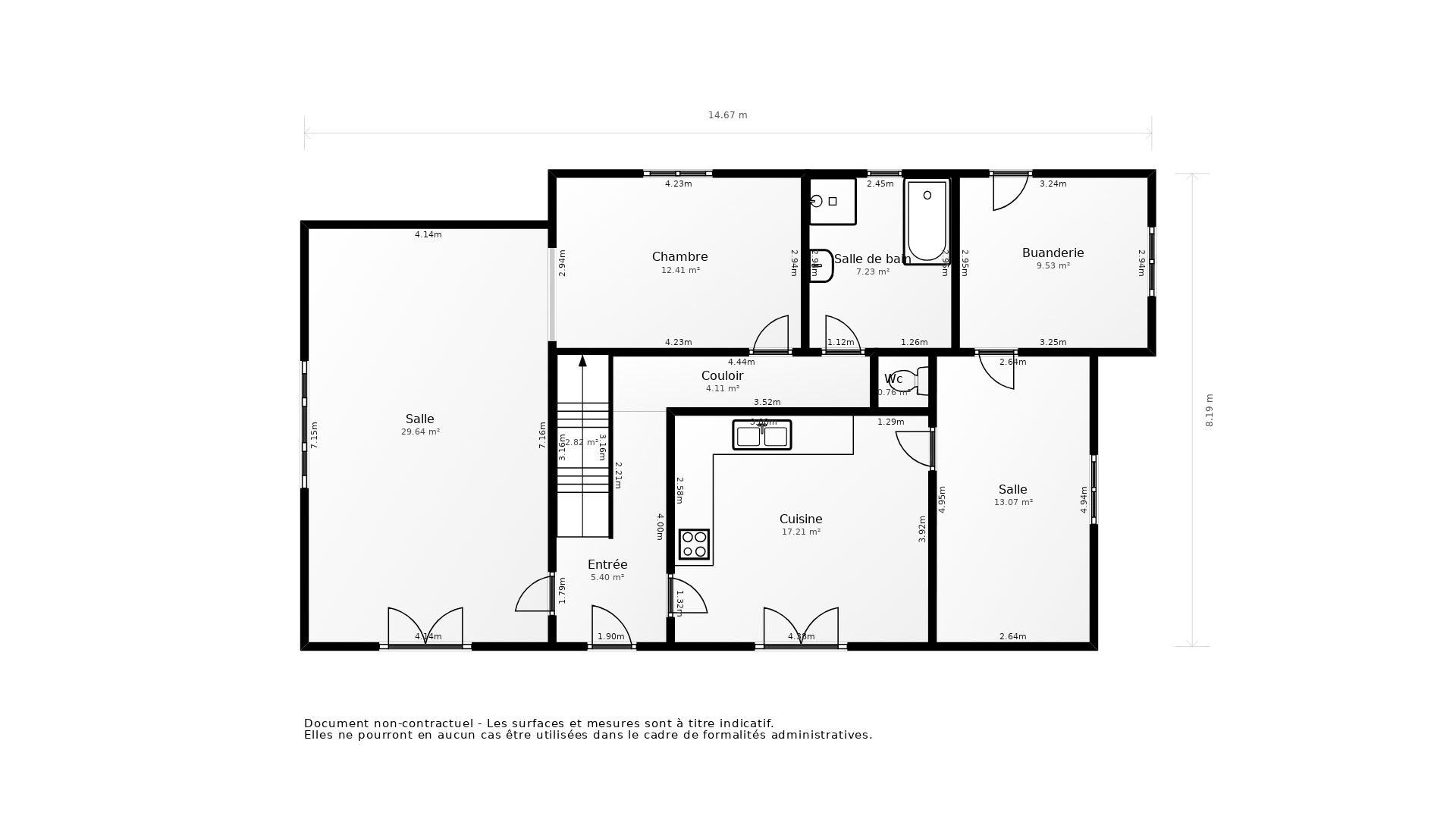 Vente Maison FARGUES ST HILAIRE - 5 pièces - 135 m² - (33370)