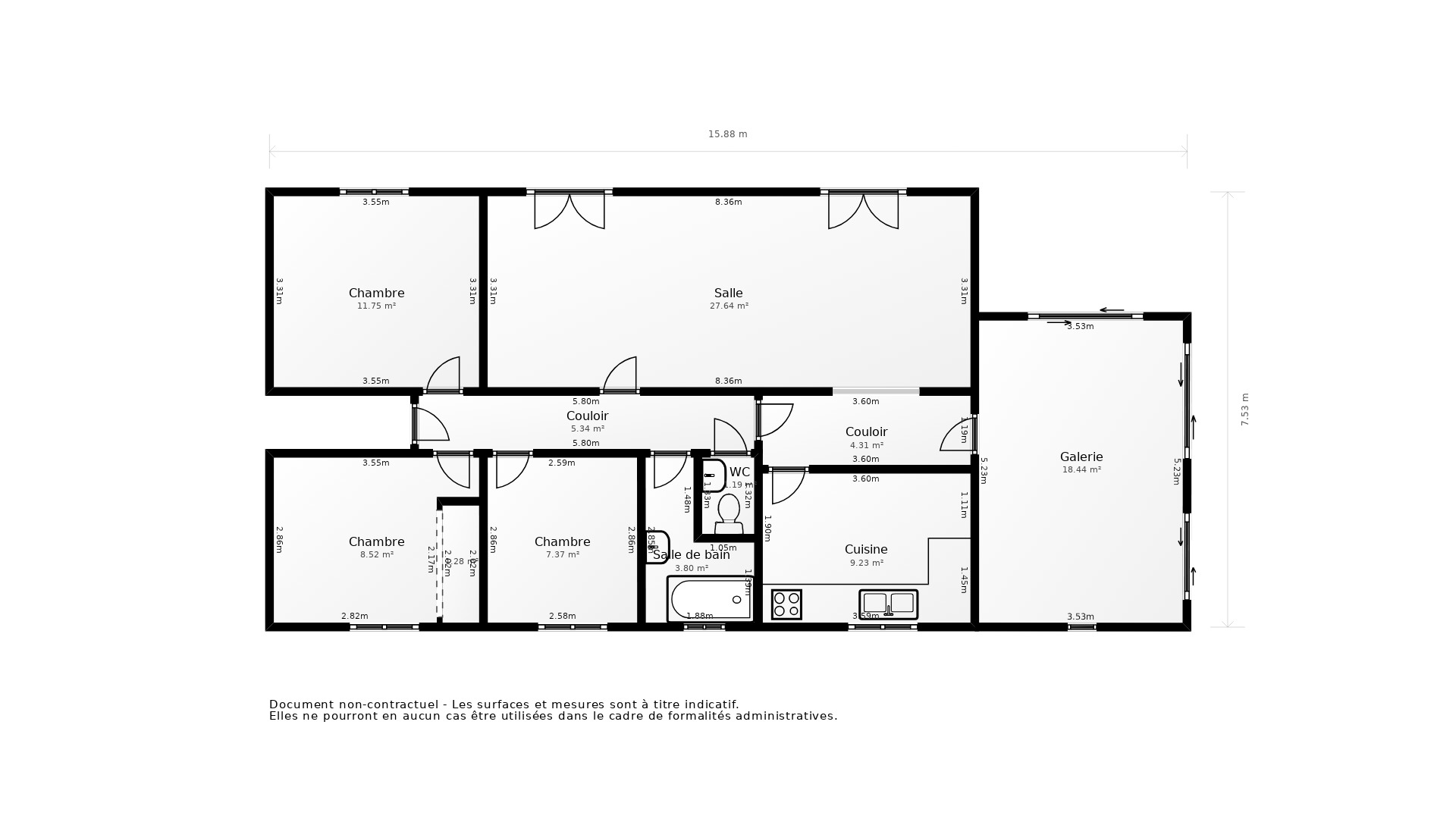 Vente Maison FONDETTES - 5 pièces - 100 m² - (37230)