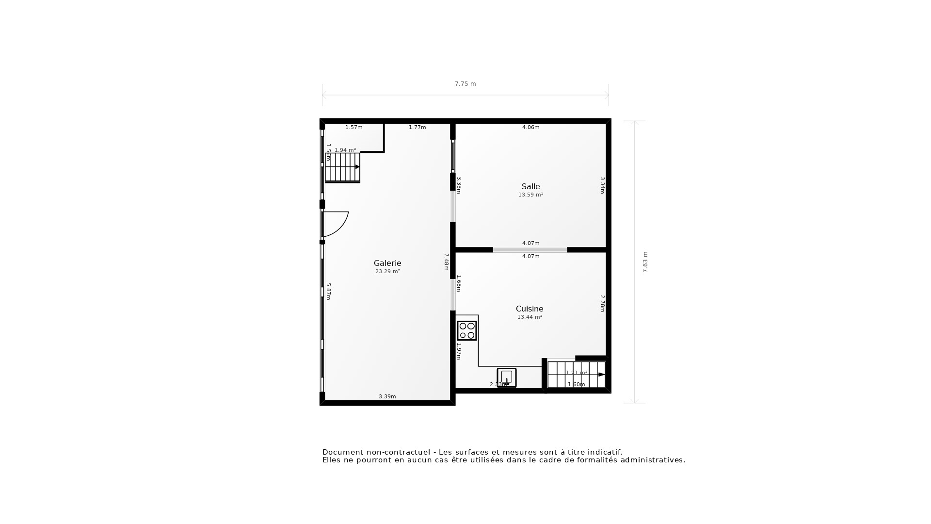 Vente Maison L ISLE ADAM - 4 pièces - 77 m² - (95290)