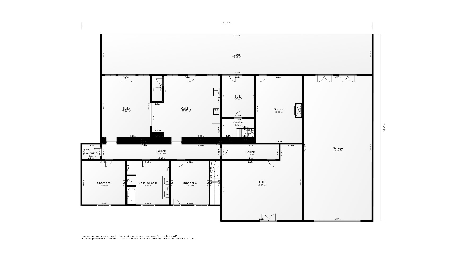Vente Maison Plassac - 7 pièces - 193 m² - (33390)