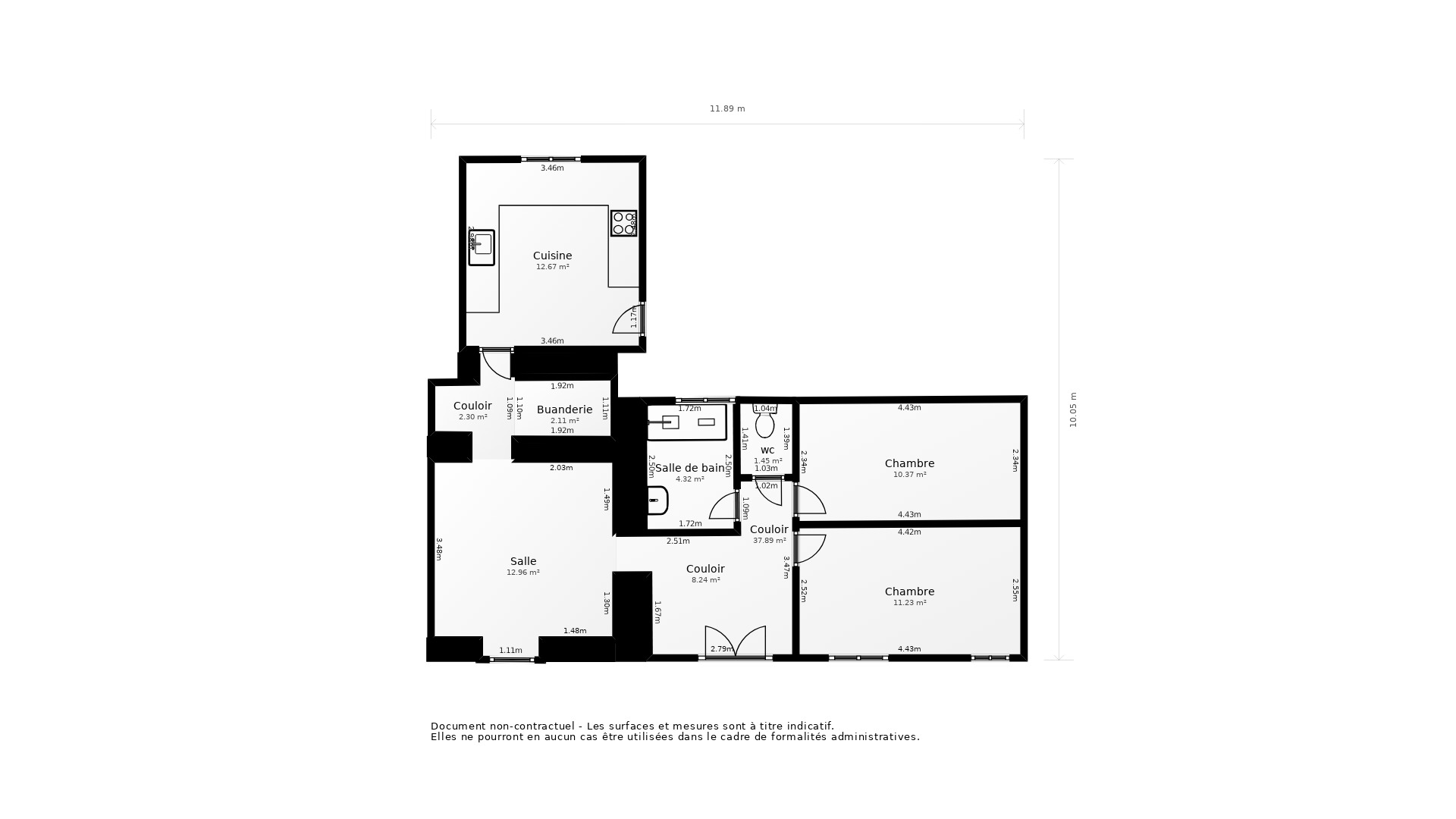 Vente Maison BEAUTIRAN - 3 pièces - 68 m² - (33640)