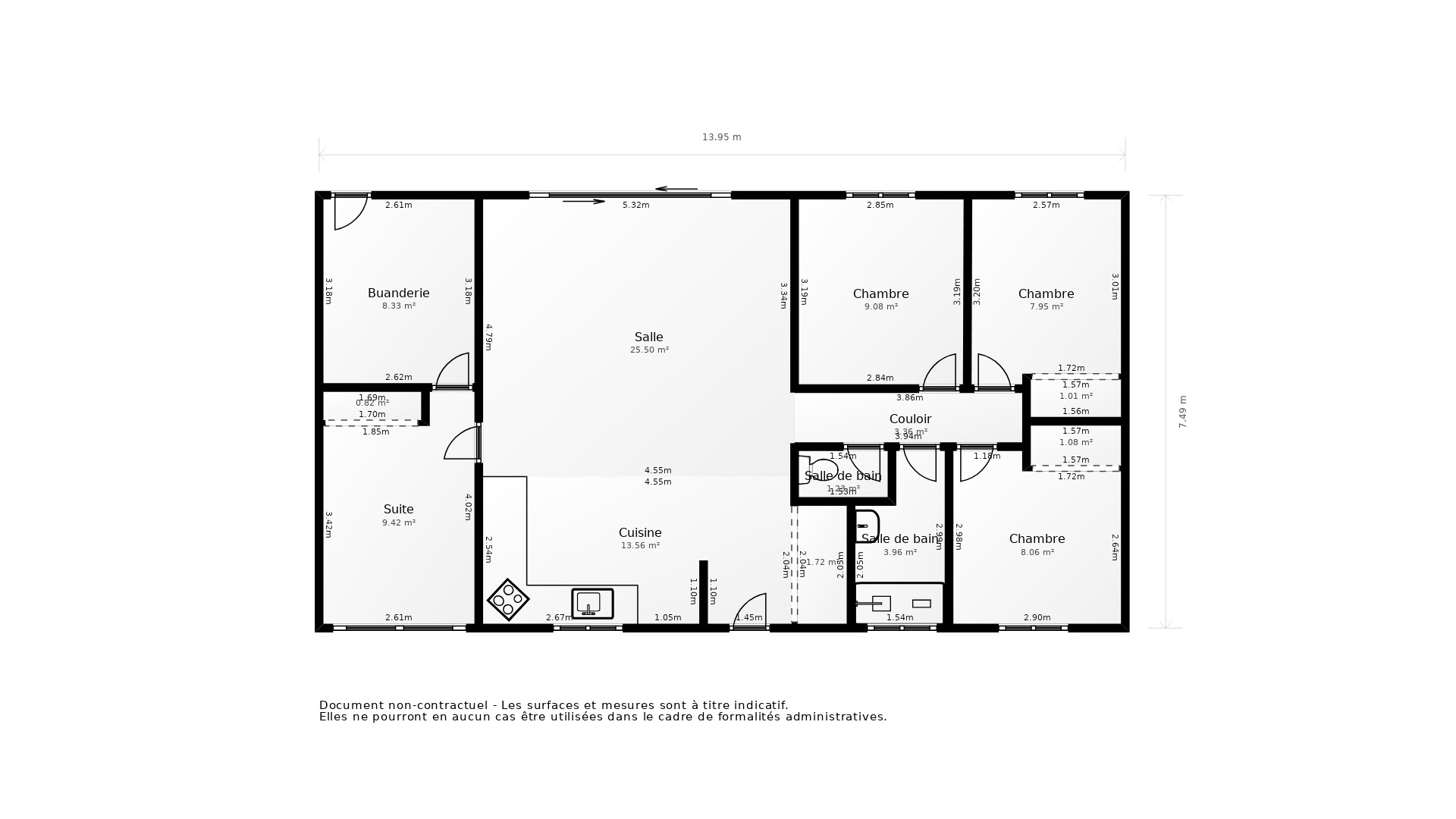 Vente Maison ST GEORGES DU BOIS - 5 pièces - 95 m² - (17700)