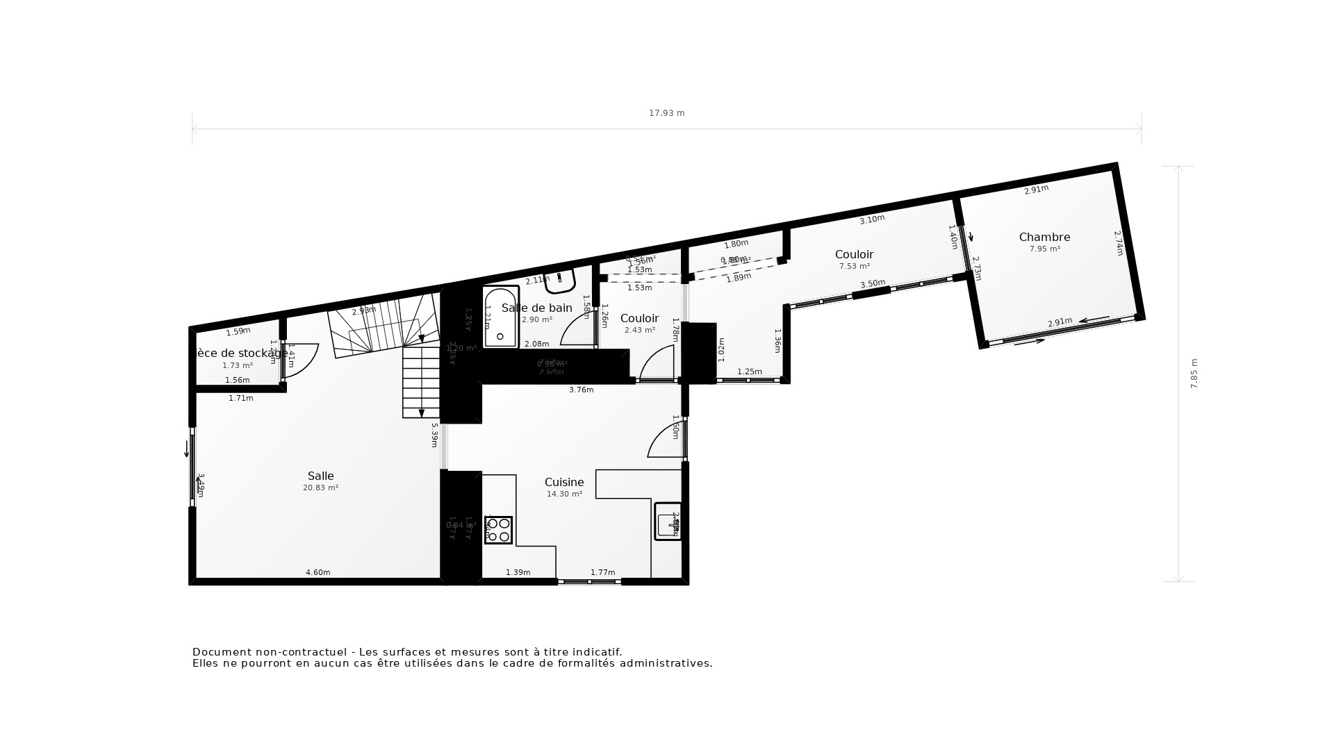 Vente Maison ST PIERRE LA NOUE - 4 pièces - 93 m² - (17700)