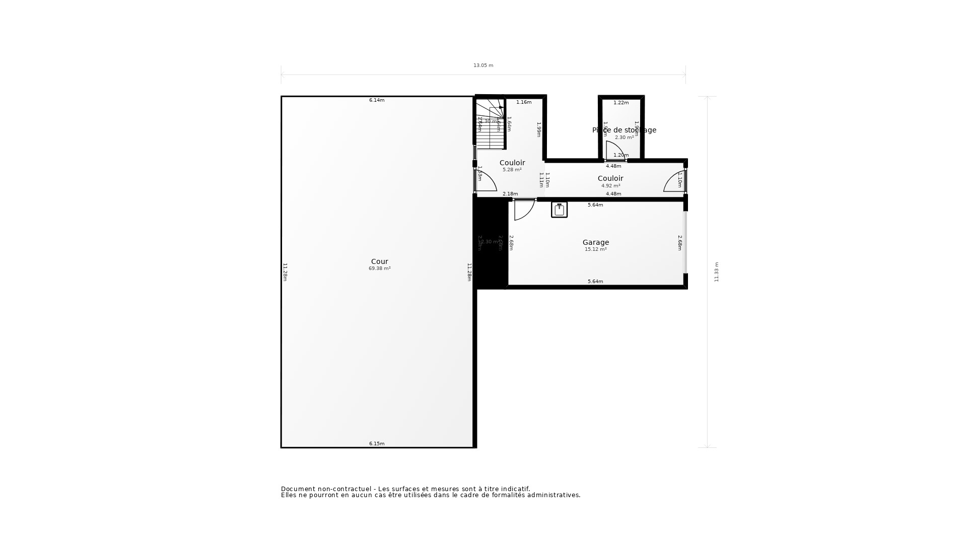 Vente Appartement TOURS - 2 pièces - 51 m² - (37000)