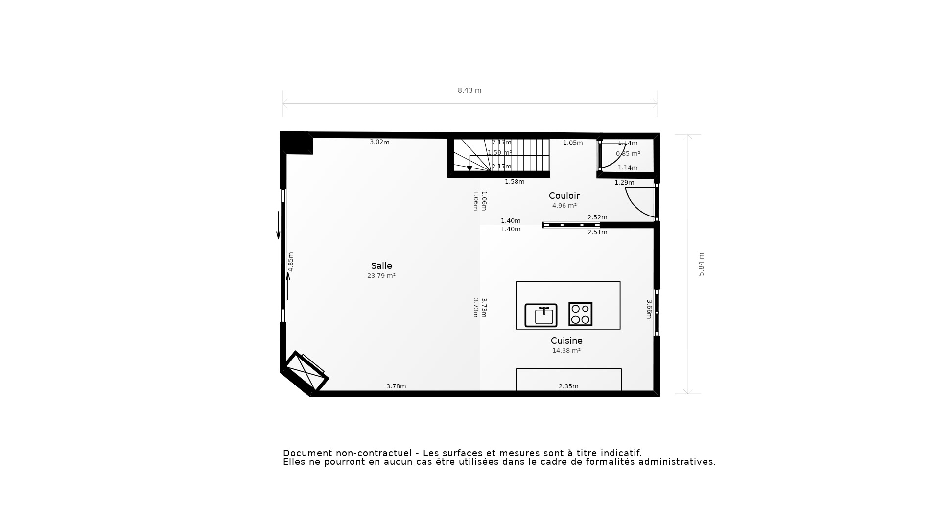 Vente Maison BERGERAC - 4 pièces - 90 m² - (24100)