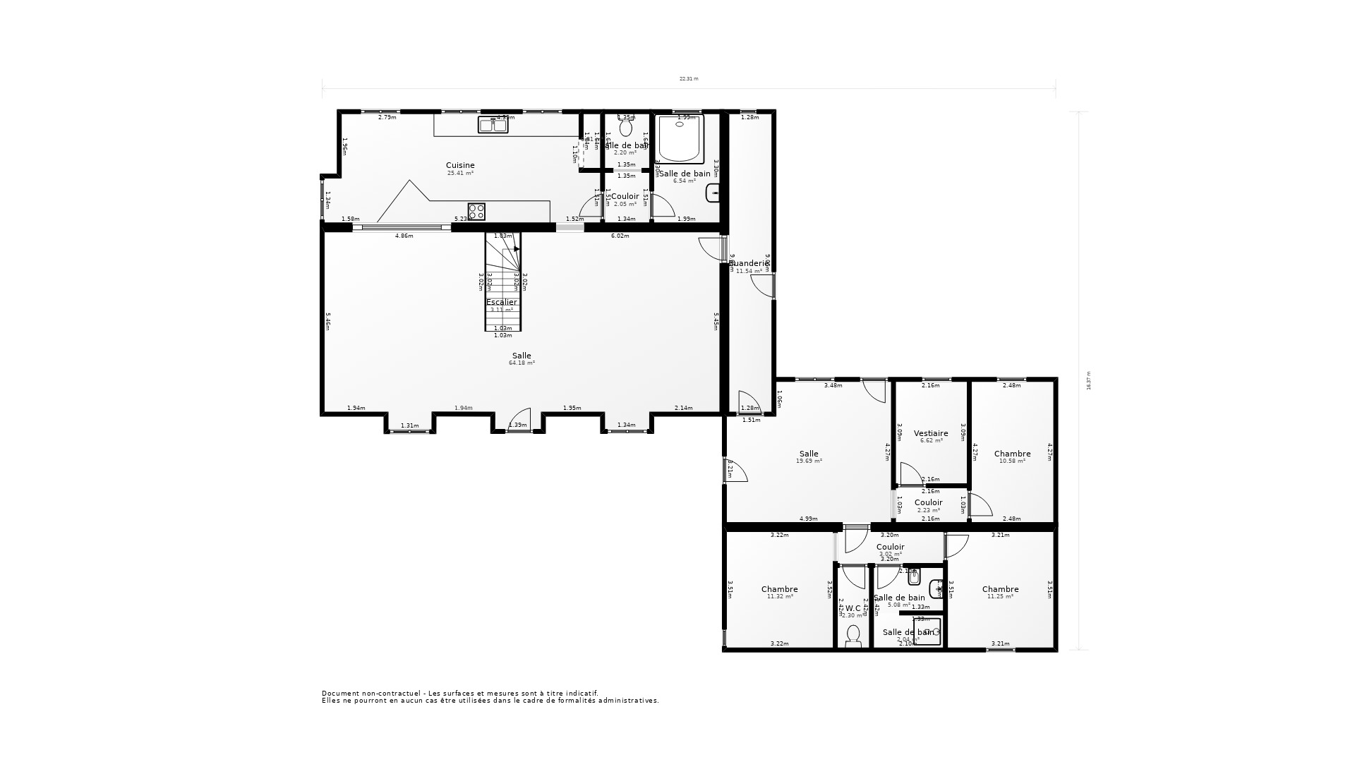 Vente Maison LABASTIDE MONREJEAU - 6 pièces - 215 m² - (64170)